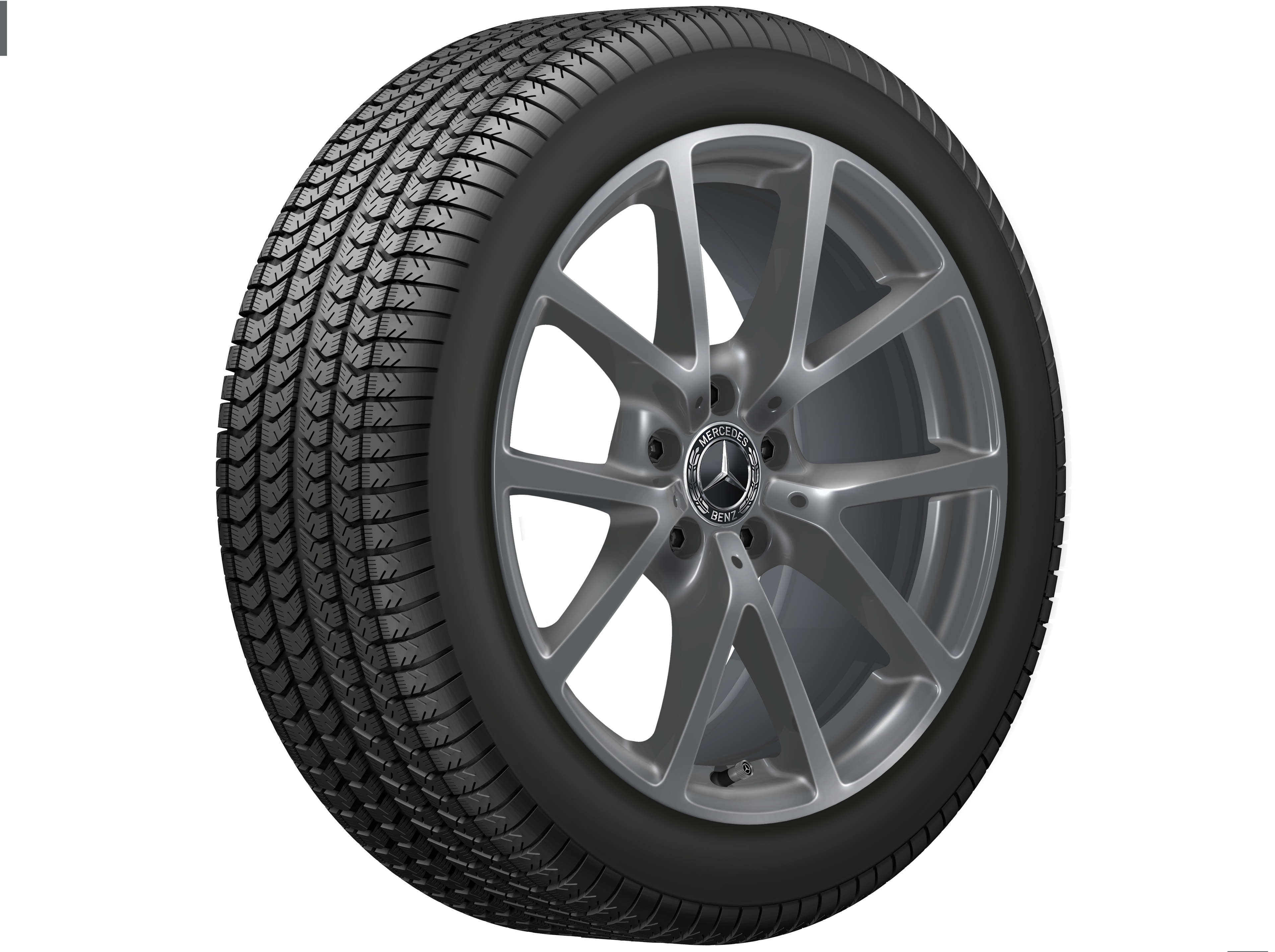 10-spoke wheel, 45.7 cm (18-inch) - 8 J x 18 ET 44,9, tremolite metallic