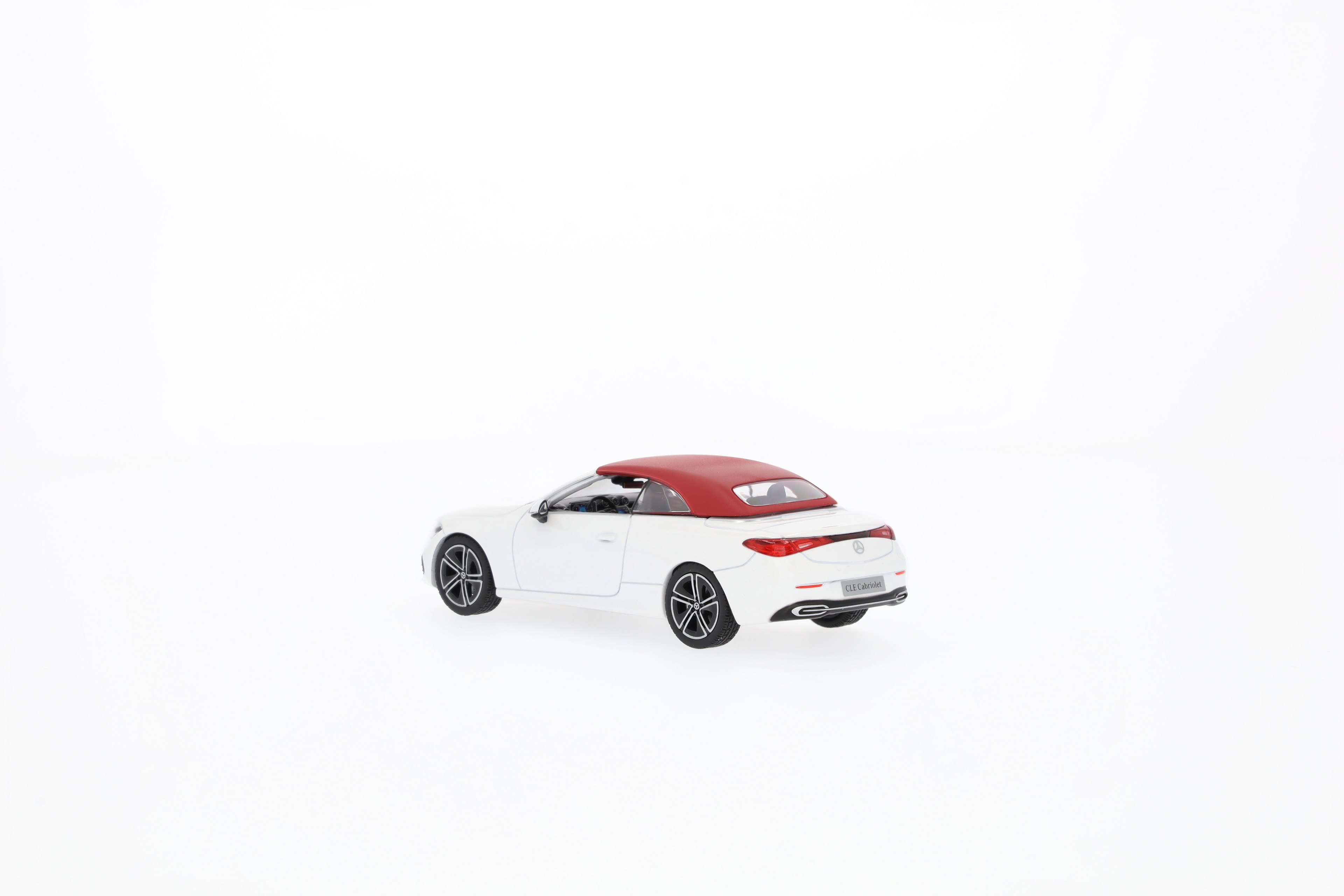 CLE cabriolet, AVANTGARDE, A236 - MANUFAKTUR opalite white bright, Norev, 1:43