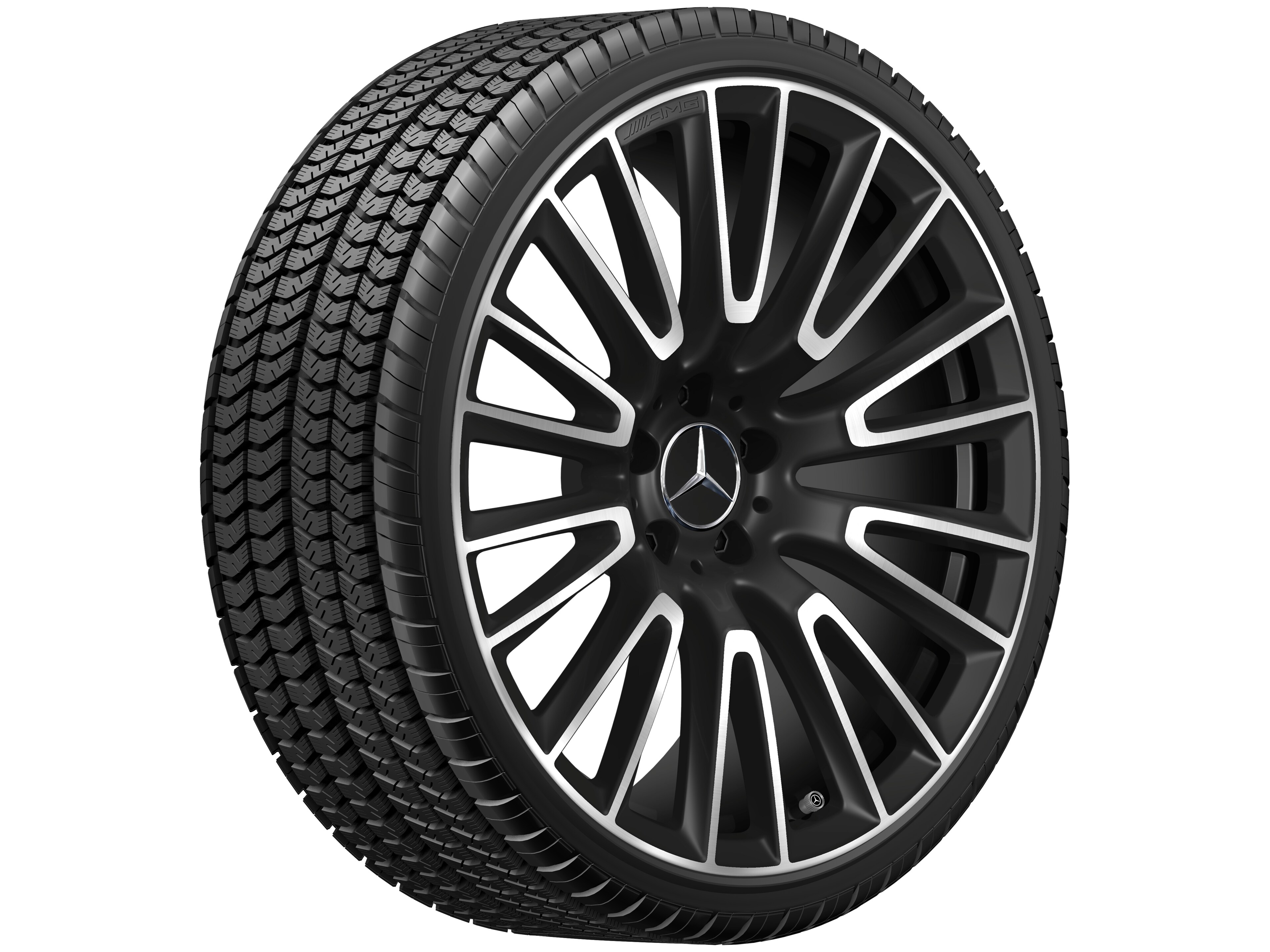 50.8 cm (20-inch) AMG 10-spoke wheel