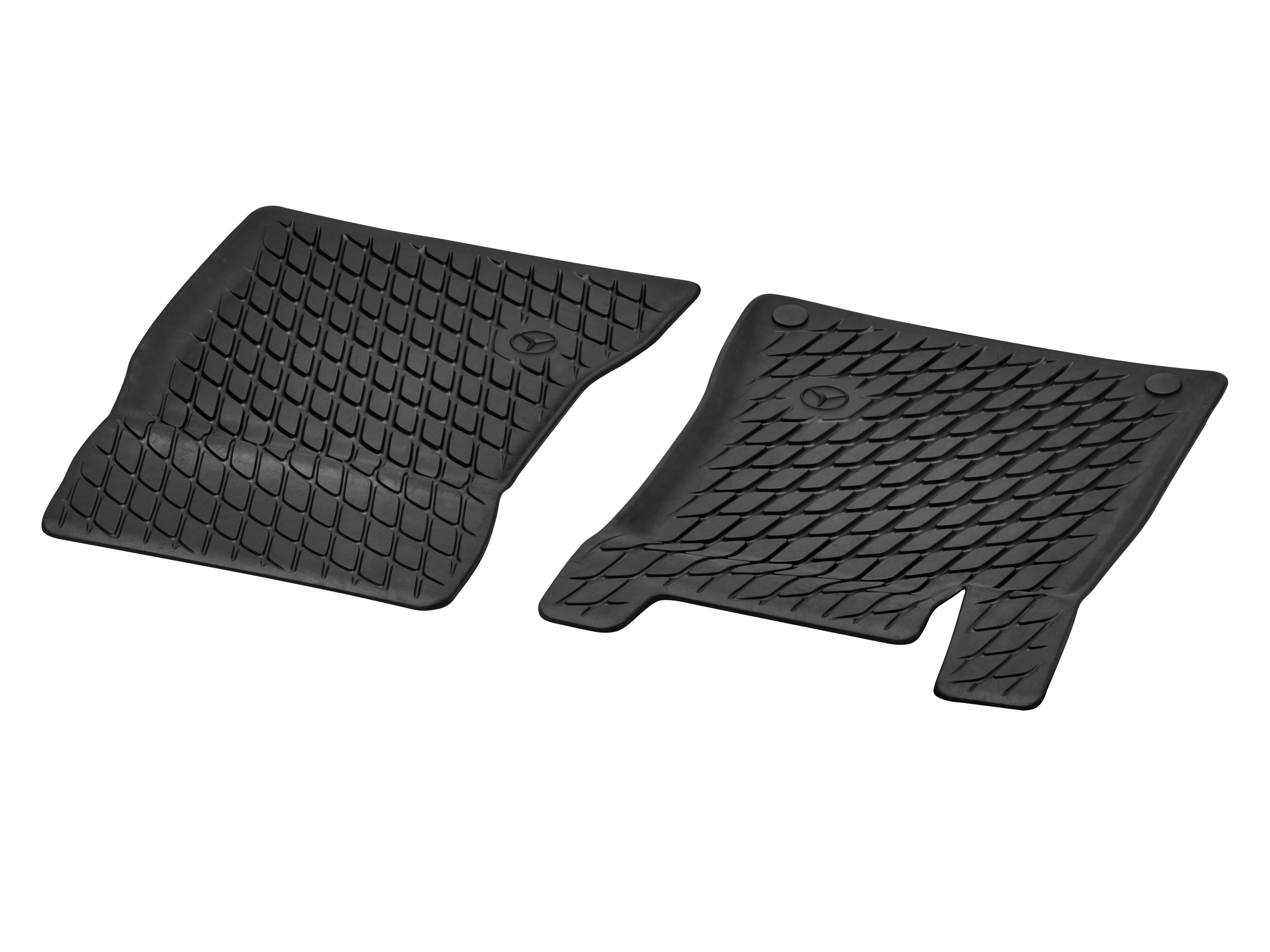 Allwettermatten, Dynamic Squares, Fahrer-/Beifahrermatte, 2-teilig - LL, schwarz