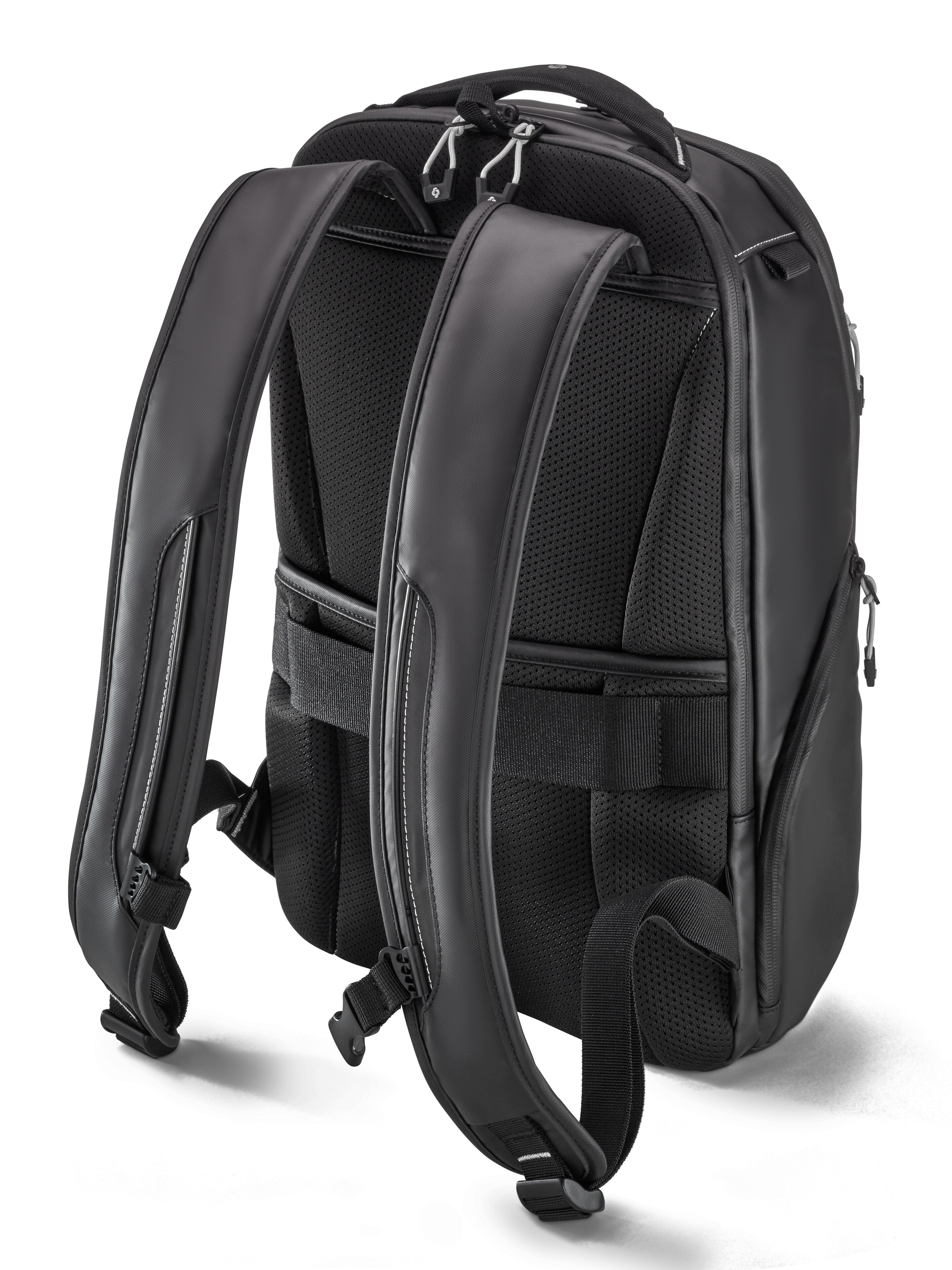 Rucksack - black, Polyamide (recycled) / Polyester, Samsonite