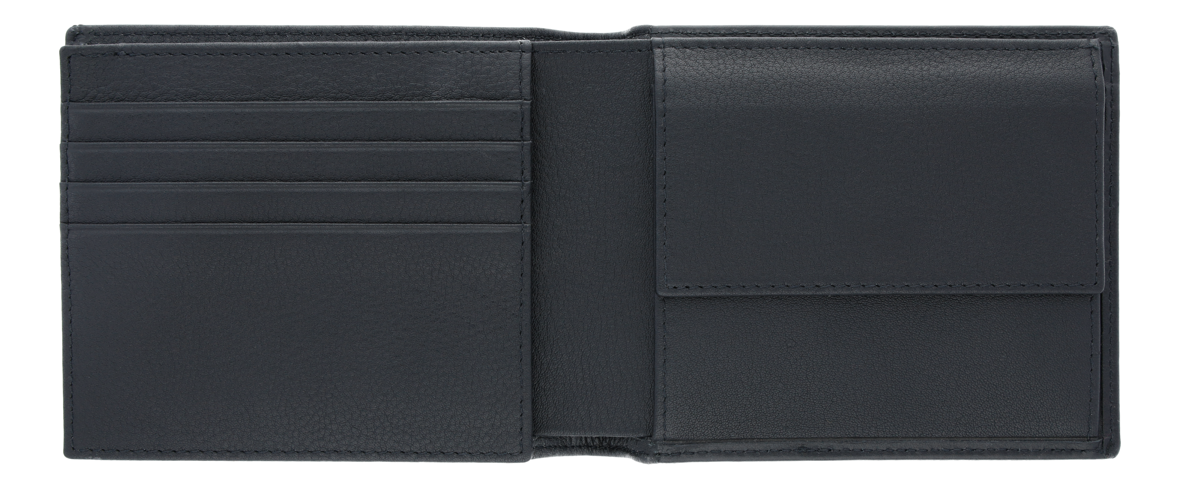 AMG wallet - black, Leather