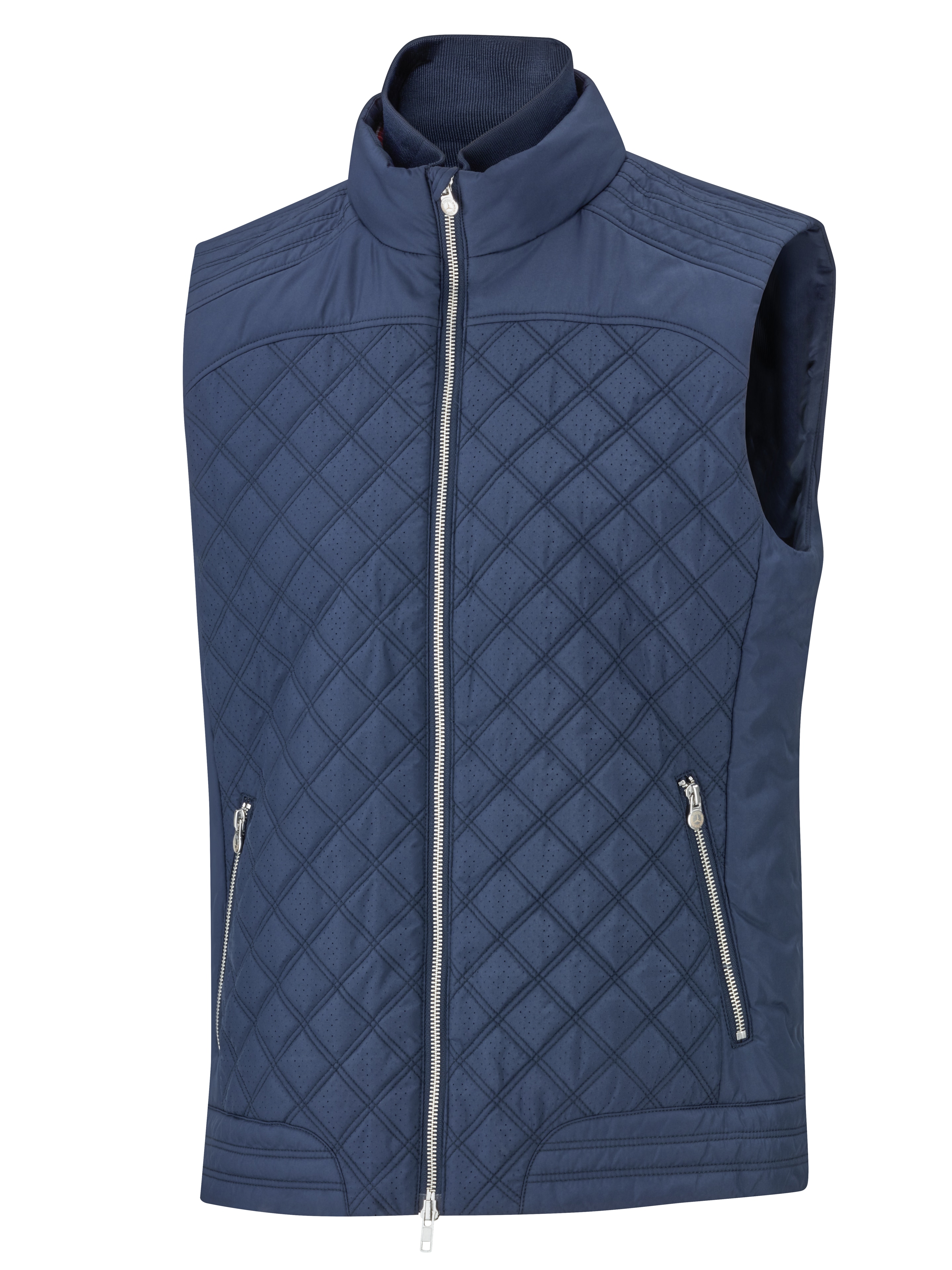 Men's gilet - blue, S