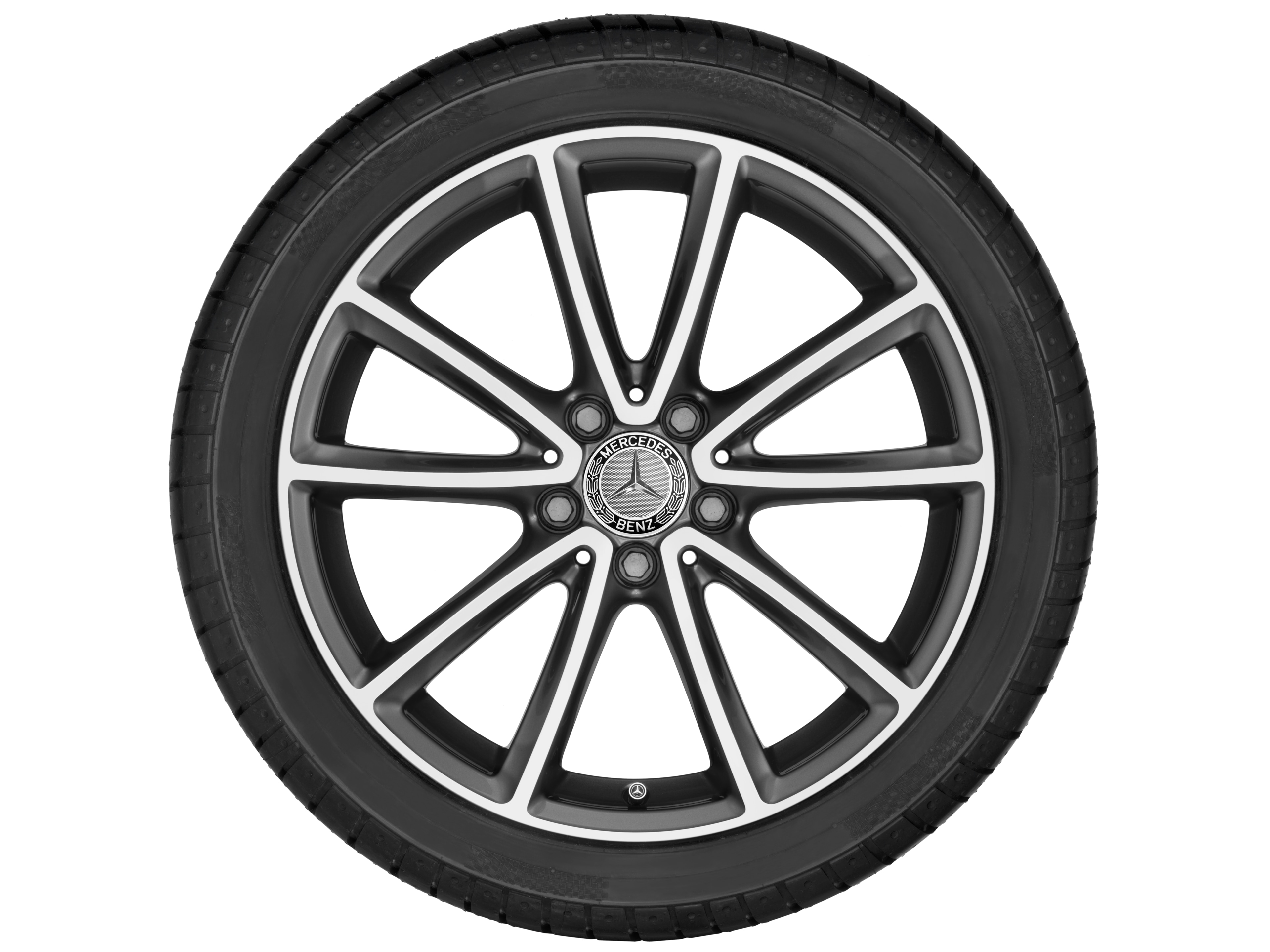 5-twin-spoke wheel, 45.7 cm (18-inch), High-sheen finish - 7,5 J x 18 ET 42, tremolite metallic, high-sheen