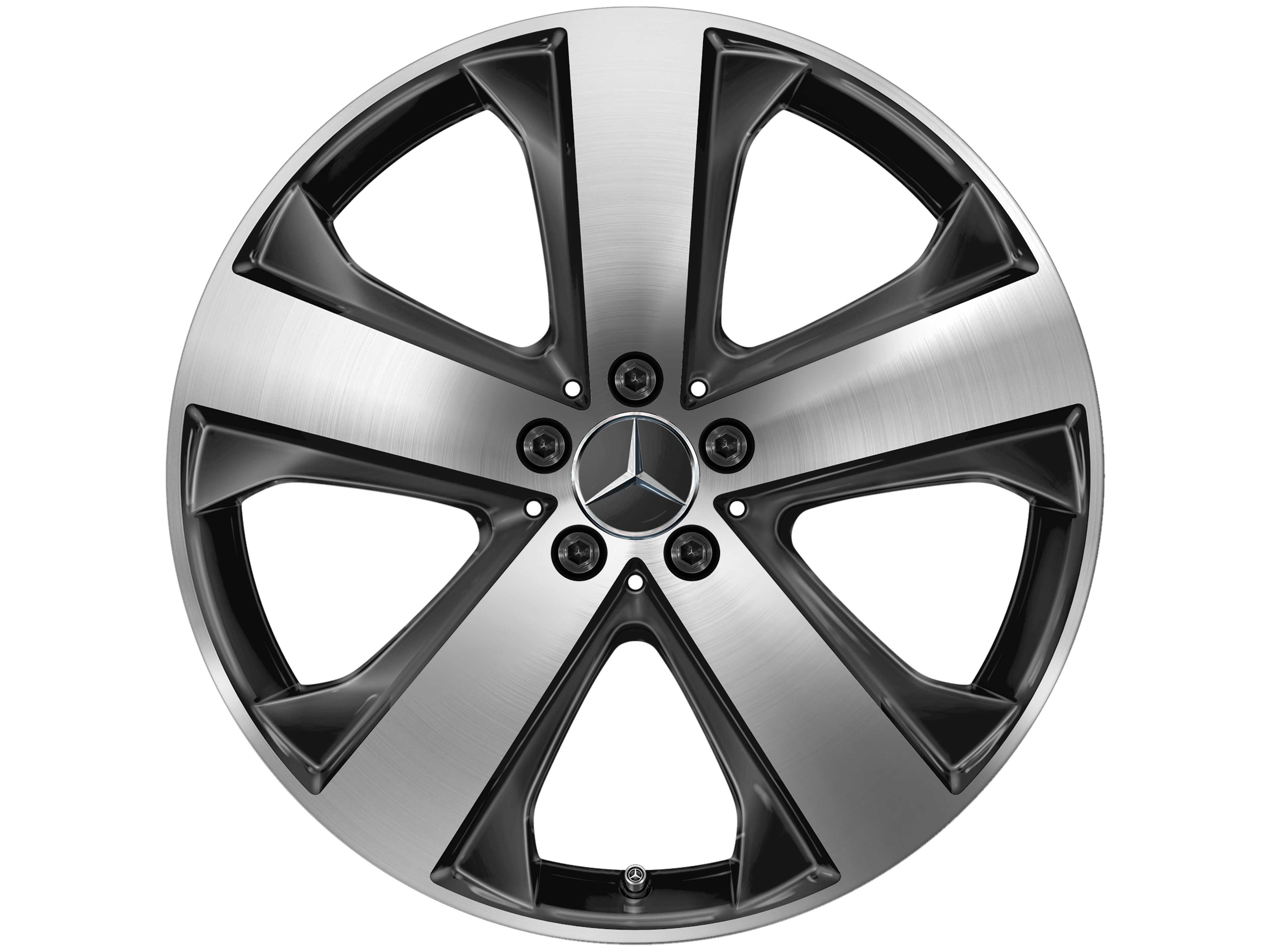 5-spoke wheel, 50.8 cm (20-inch), High-sheen finish - 8,5 J x 20 ET 35,5, black, high-sheen