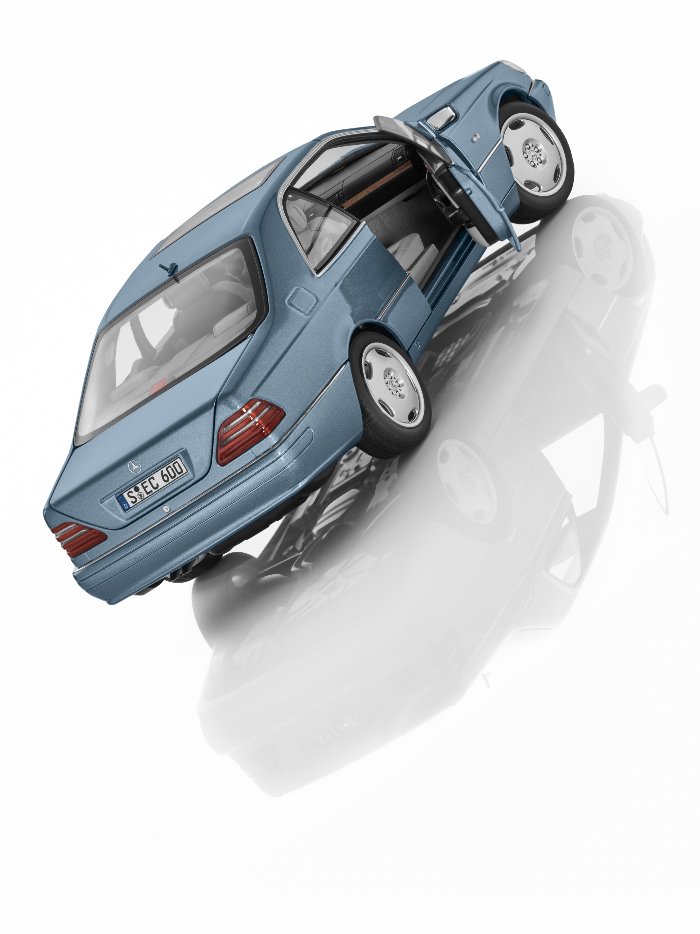 CL 600, C 140 (1996-1998) - pearl blue, Norev, 1:18