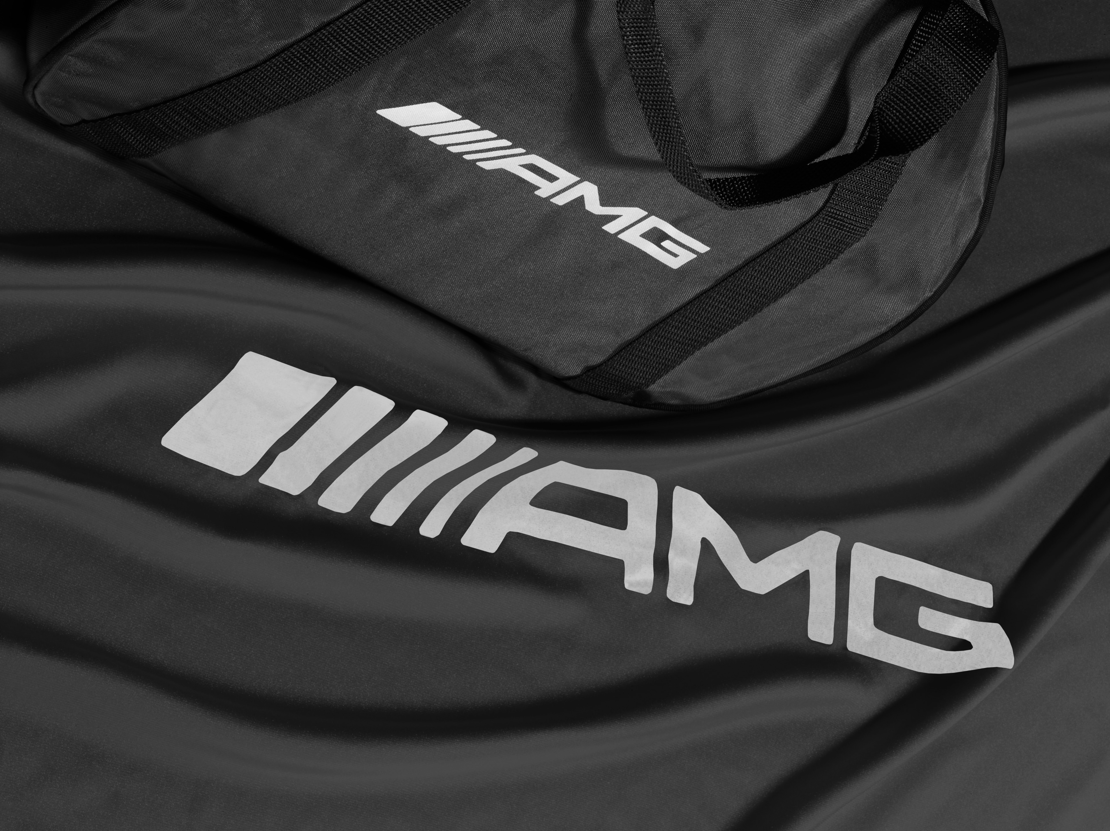 AMG indoor car cover - Polyamide / Polyester, black
