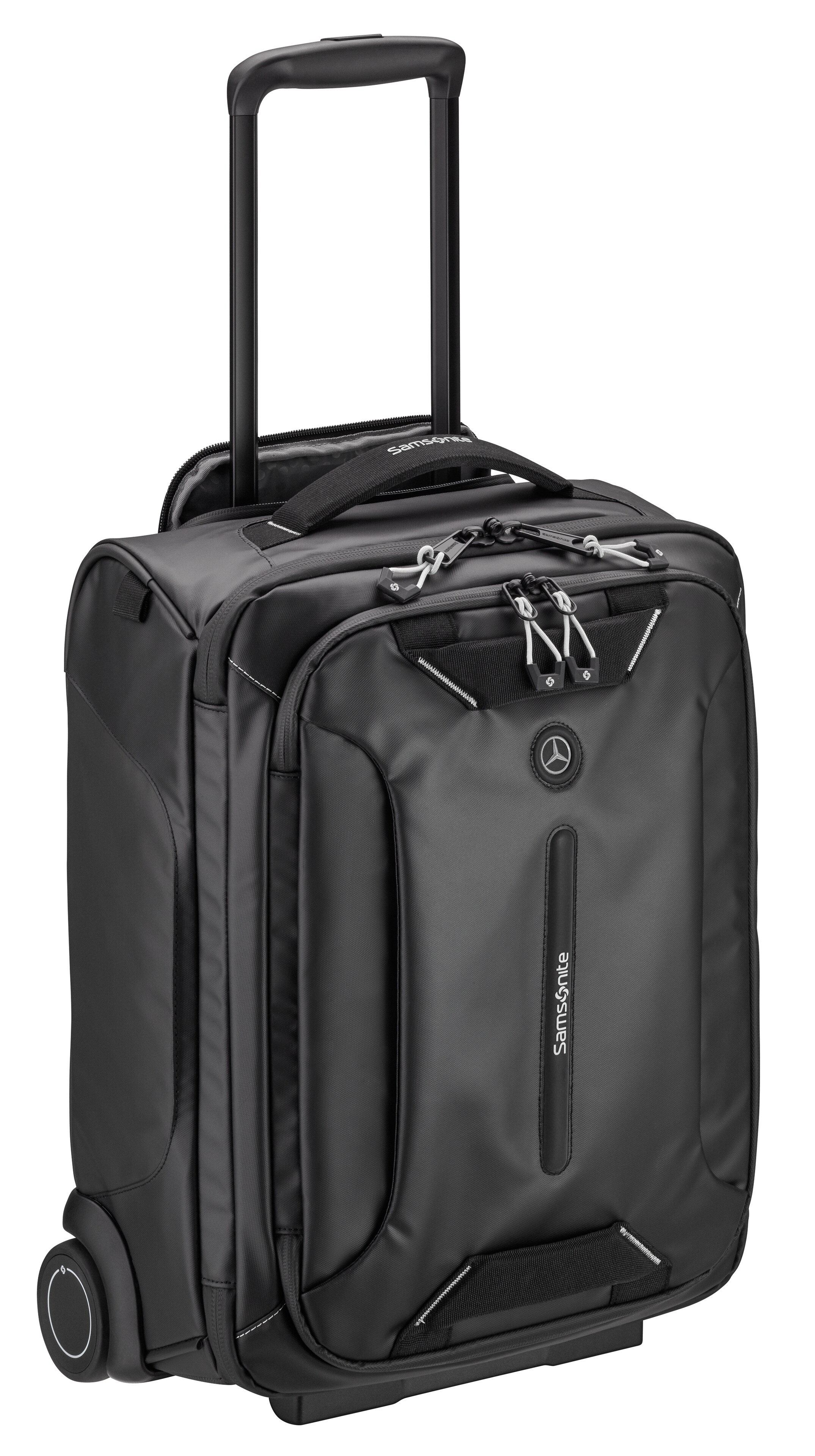 Trolley bag - black, Polyamide (recycled) / Polyester, Samsonite
