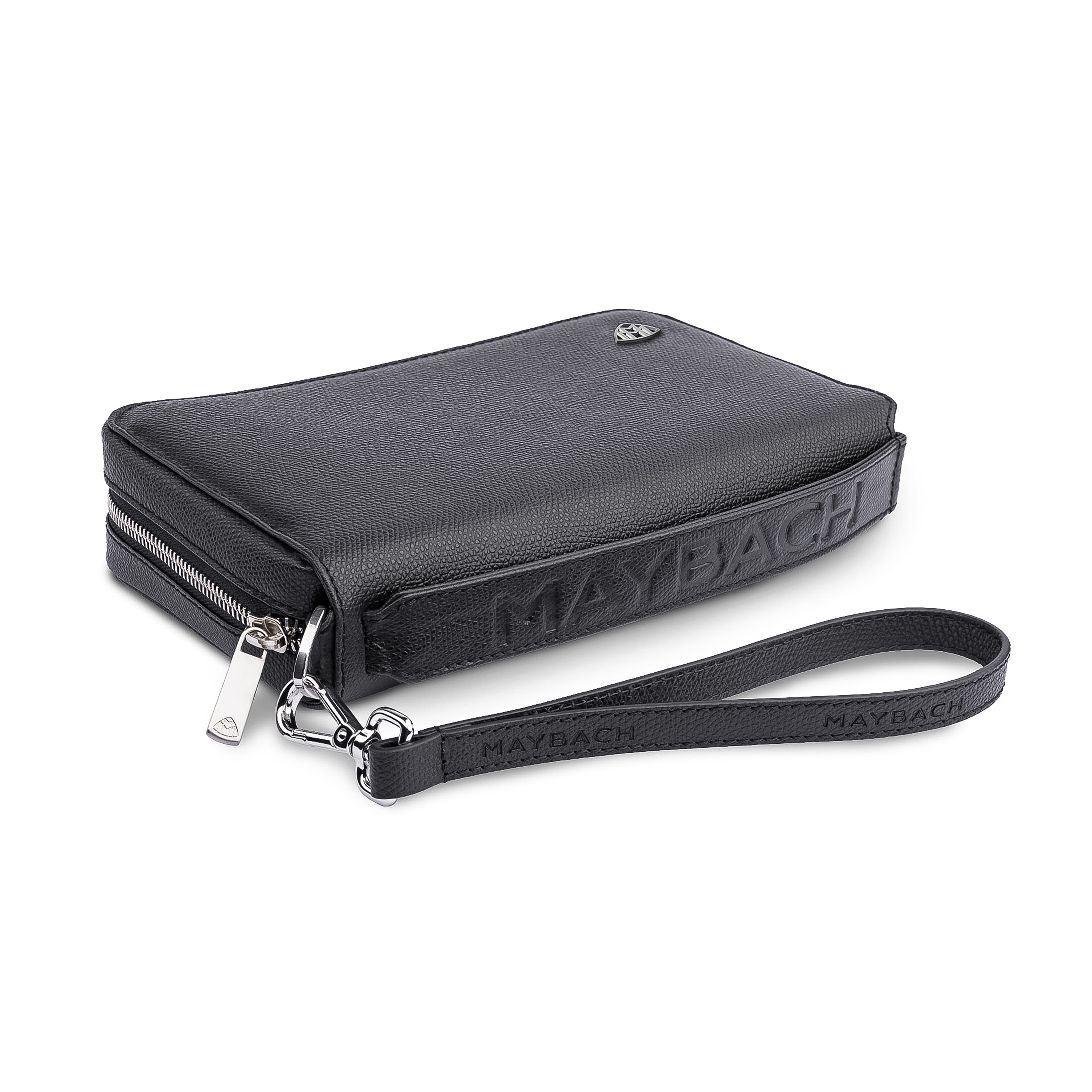 Men's wallet, Mercedes-Maybach - black, Leather
