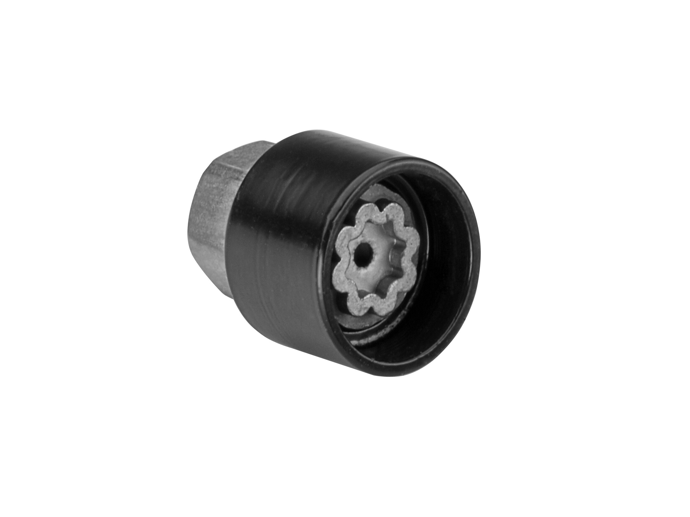 Spare key, Key number 8001 - silver-coloured / black