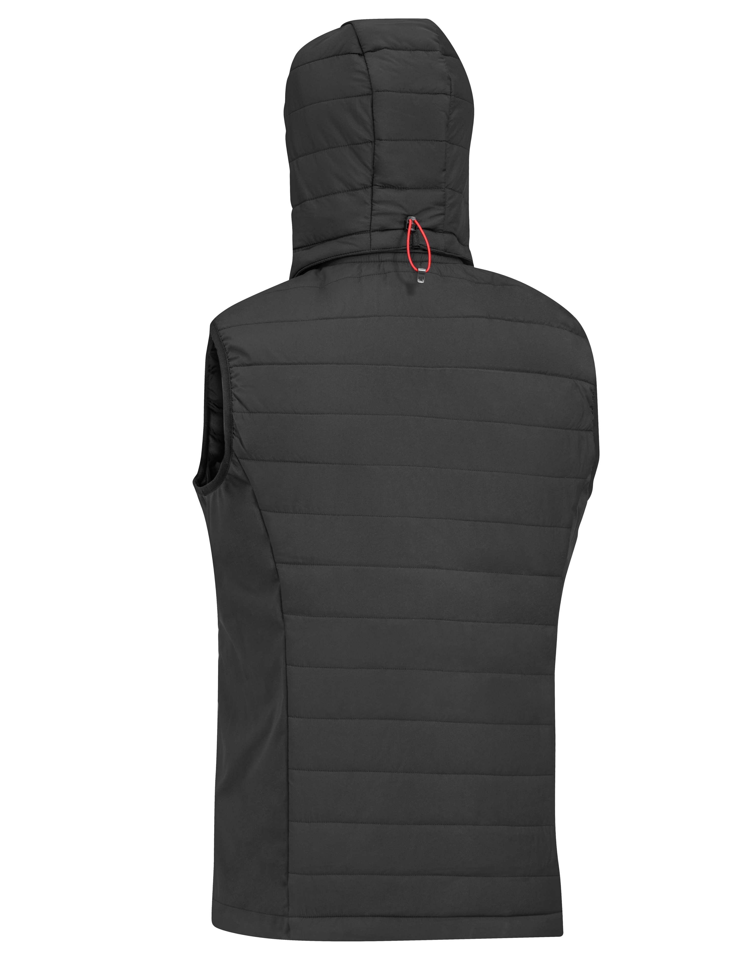 Men's AMG hybrid gilet - black, XXXL