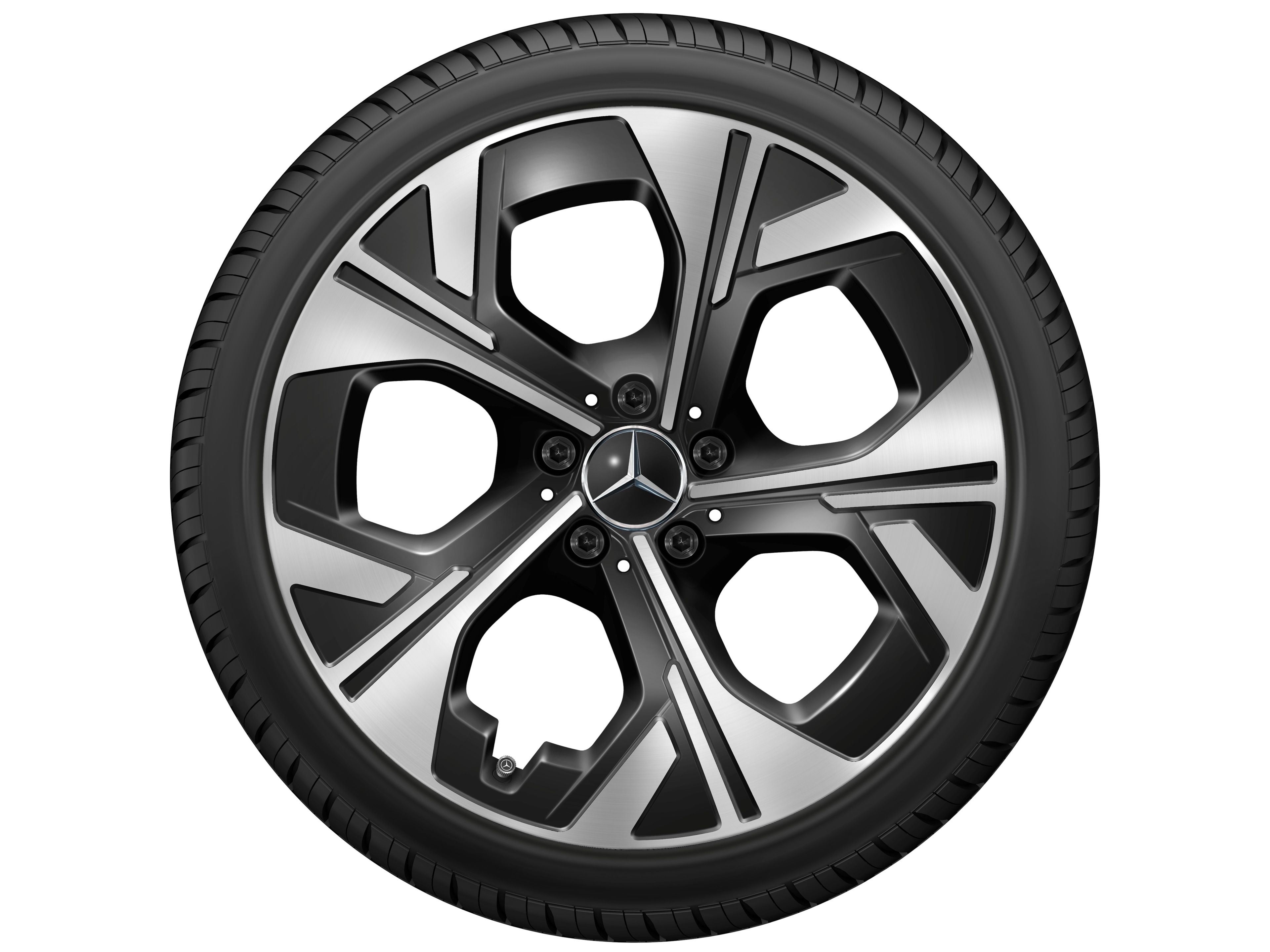 5-hole wheel - 255/45 R19 XL 104T, 9 J x 19 ET 60,8