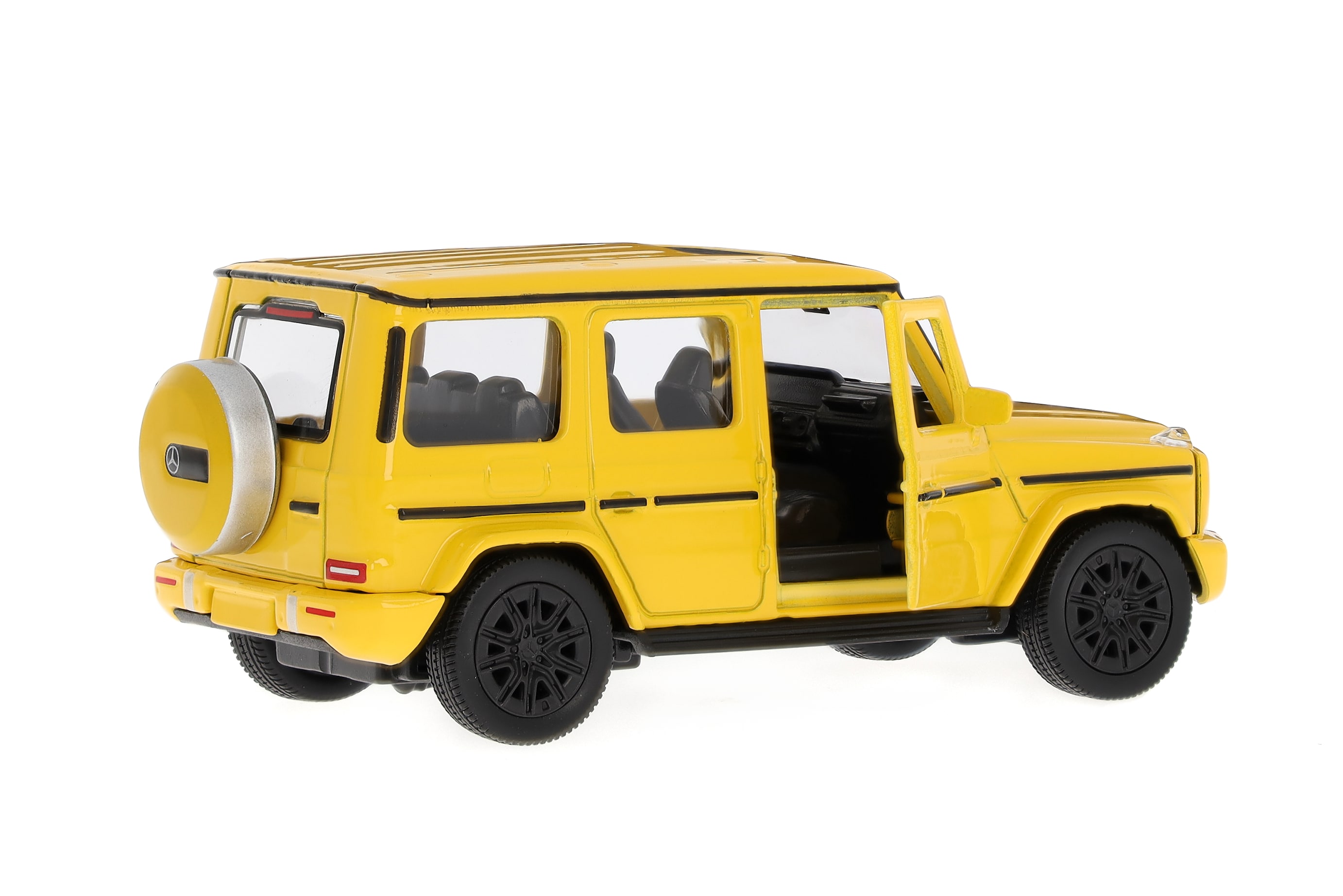 G-Klasse, Geländewagen, W465, Pullback - MANUFAKTUR sonnengelb uni, Heinrich Bauer, 1:43