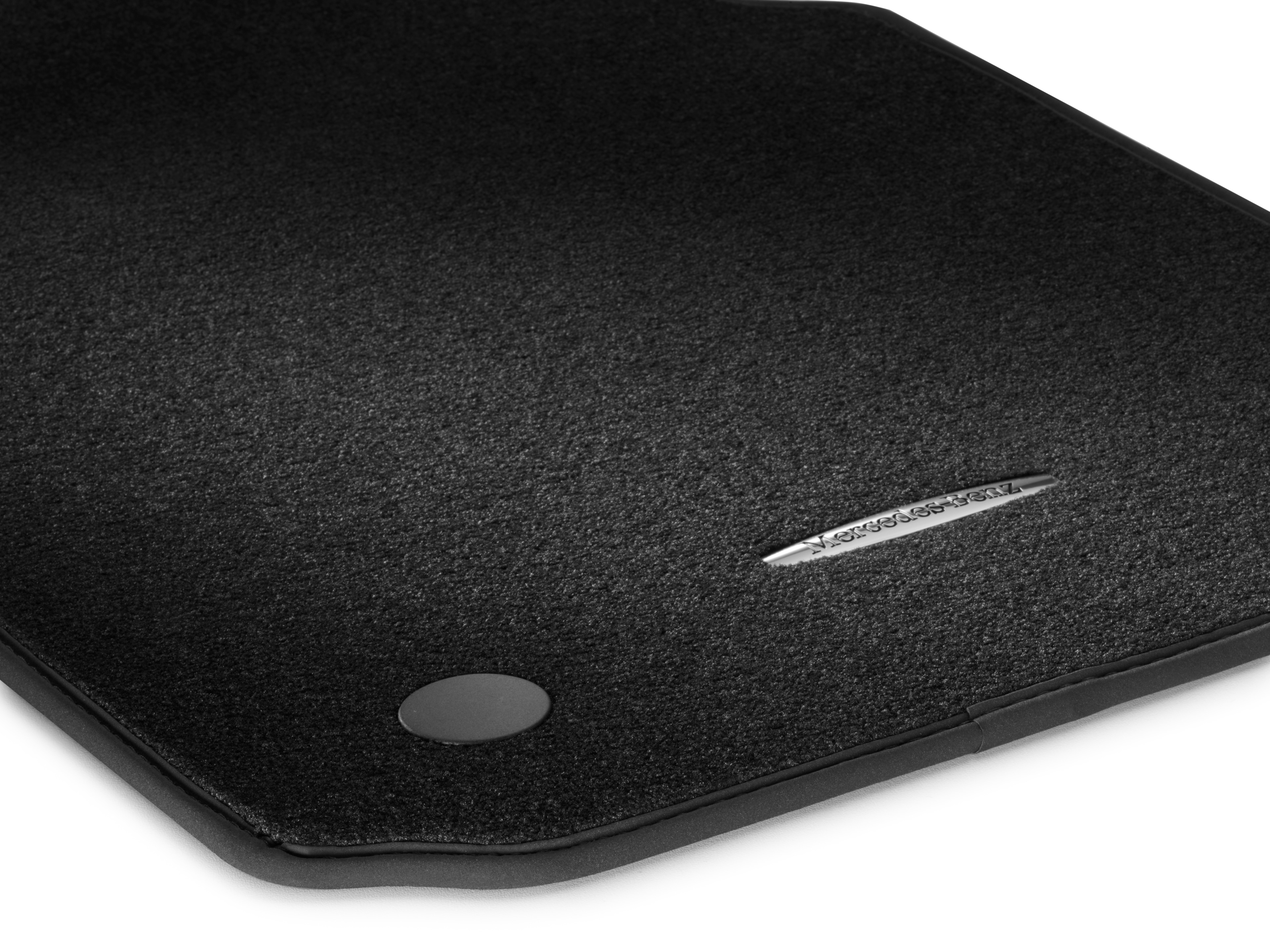 Velour floor mats CLASSIC, Set, Set of 4 - RHD, black