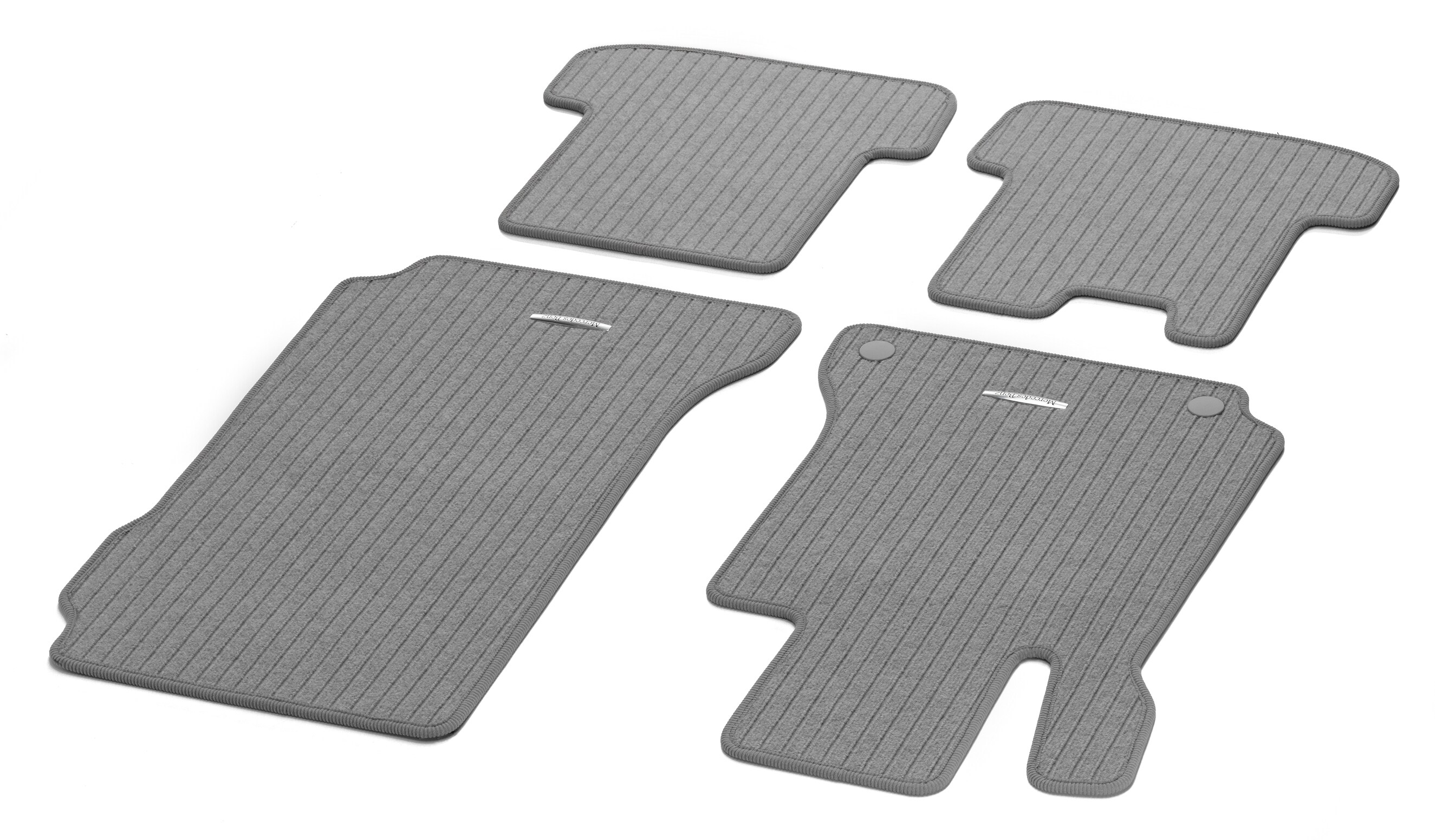 Ribbed mats, CLASSIC, Set, Set of 4