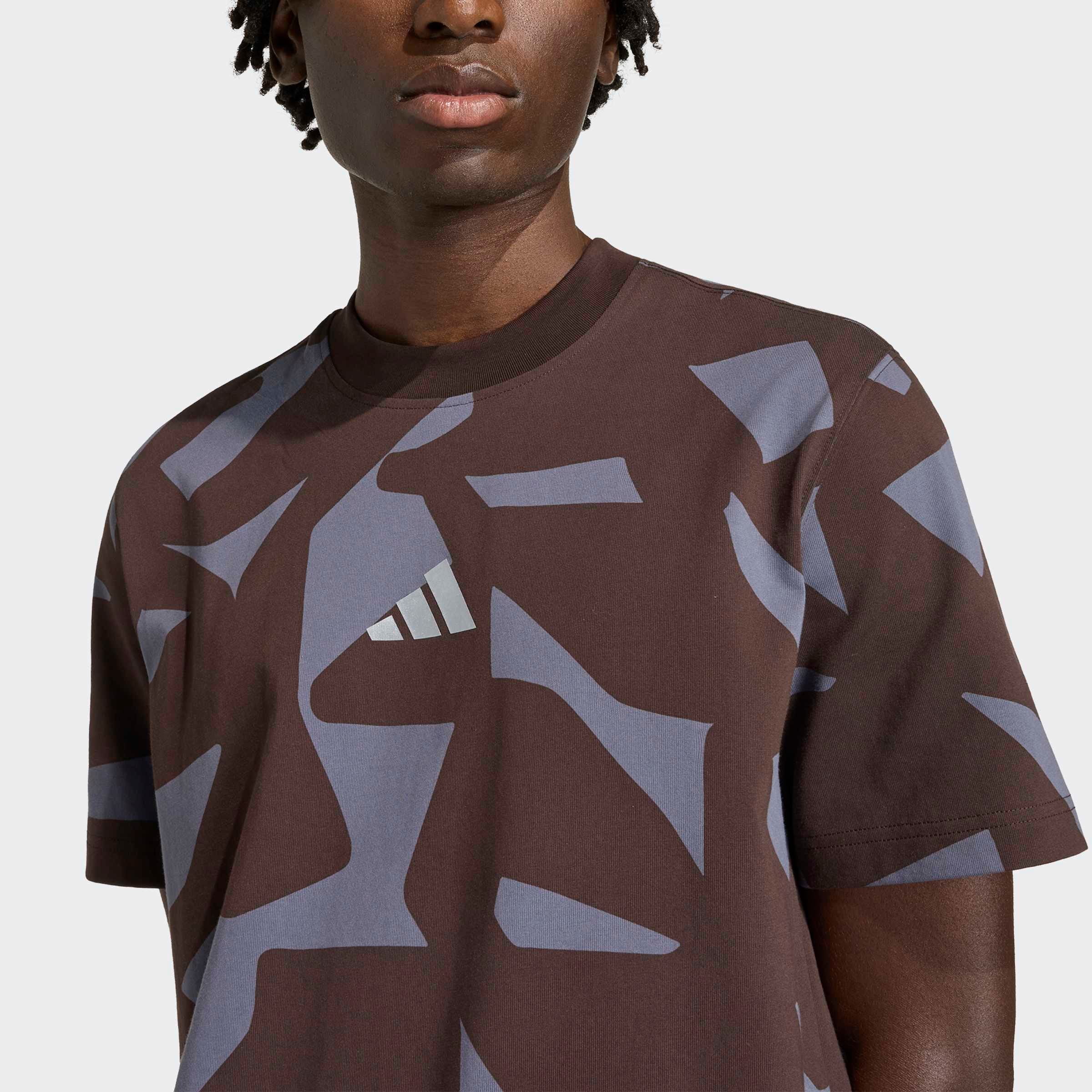 Unisex AMG T-shirt - dark brown, M