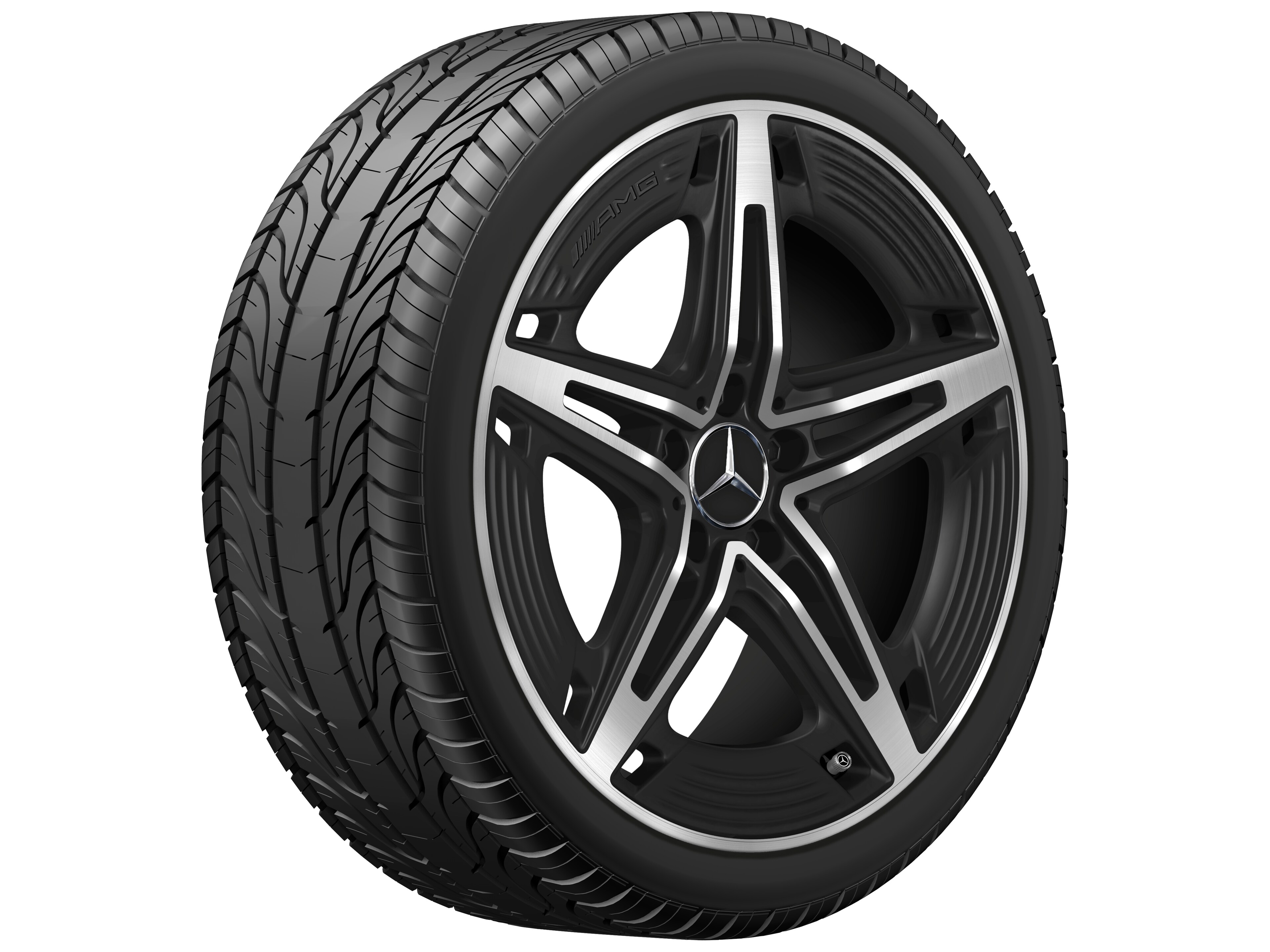 AMG 5-spoke wheel, 43.2 cm (17-inch)