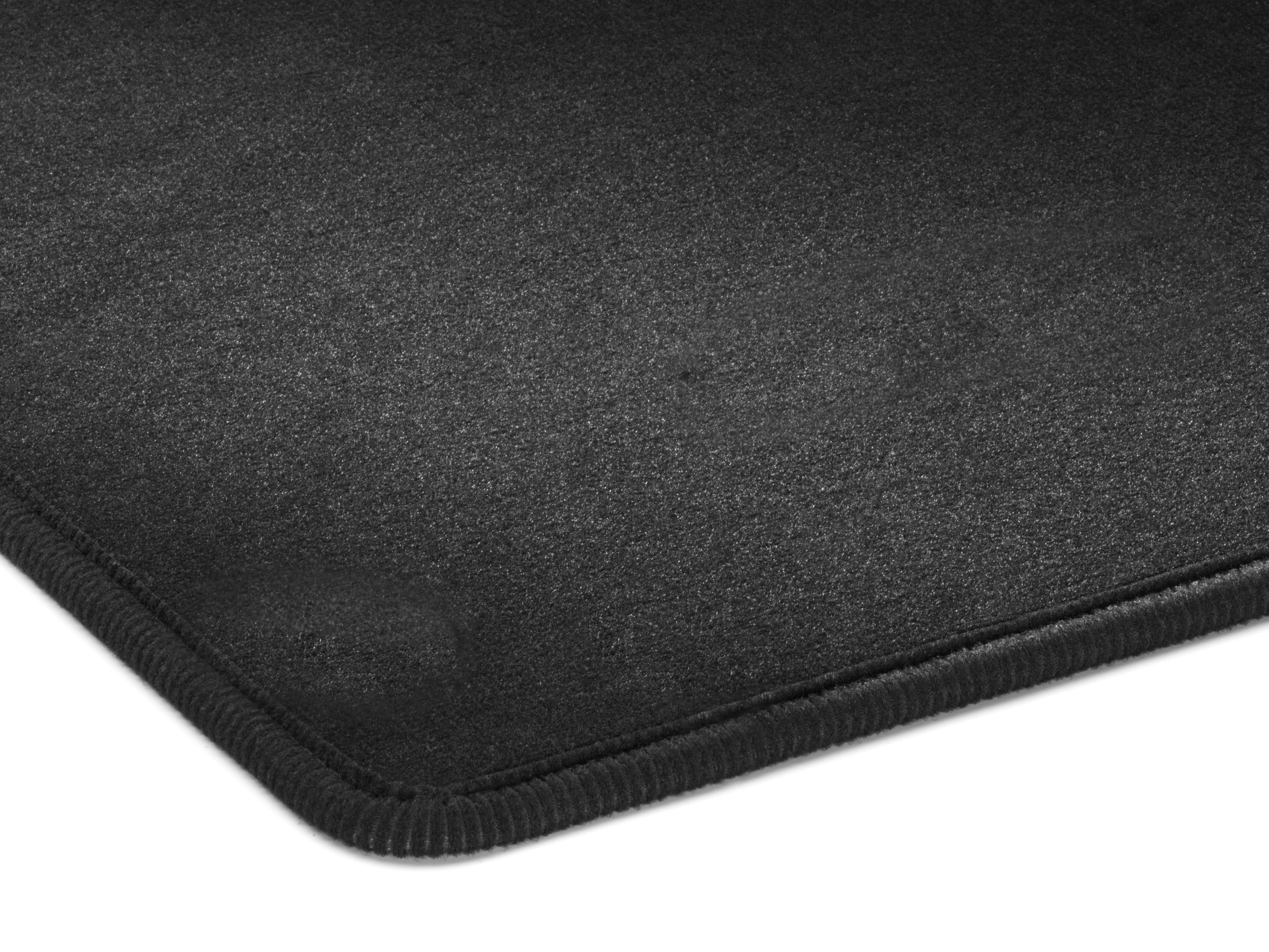Velour floor mats, Passenger compartment, with single rail, 2 sliding doors (T19), Set of 2, with H05, with U90/U91 - LHD/RHD, black