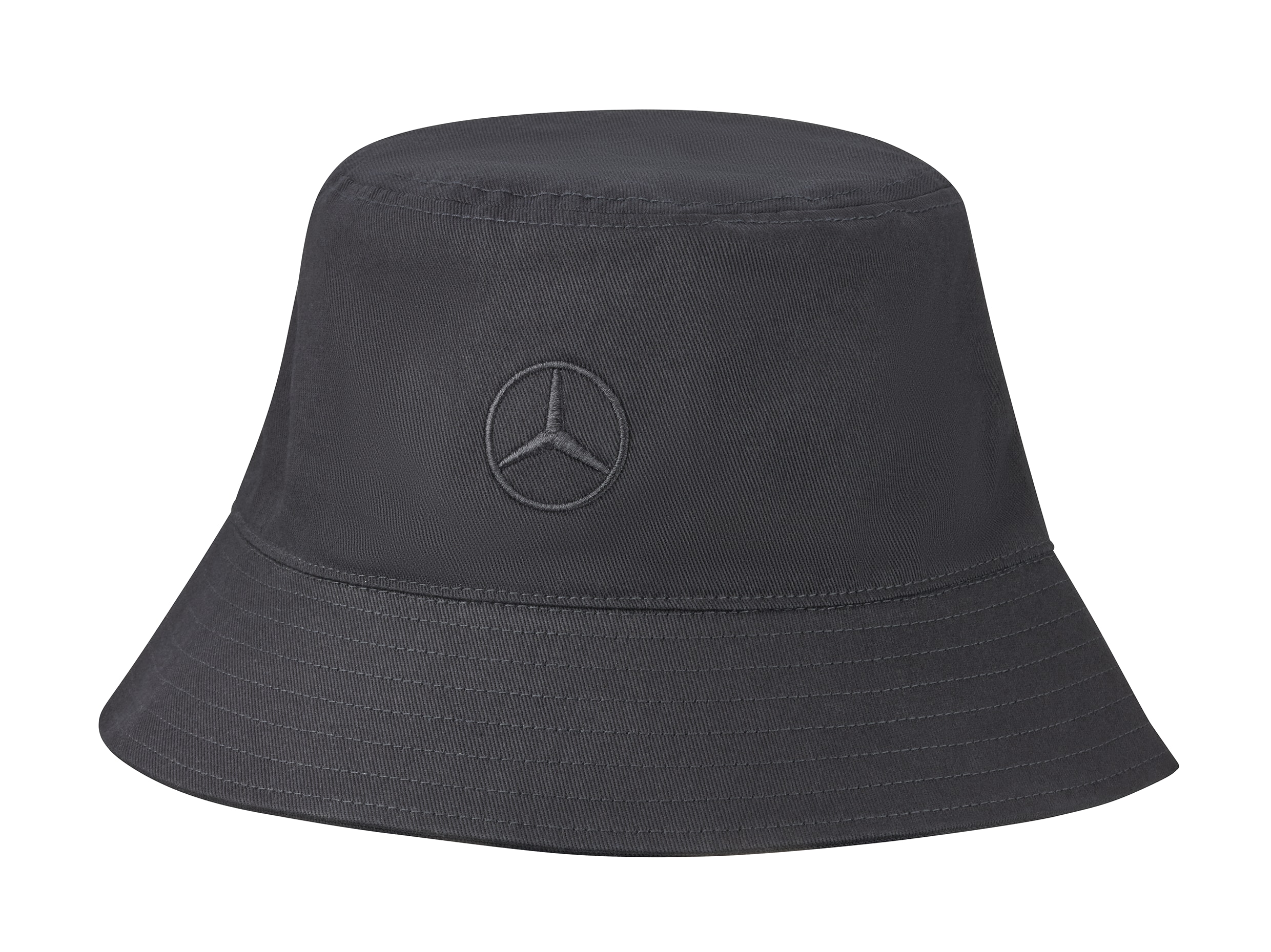Bucket hat - black, Cotton (organic)