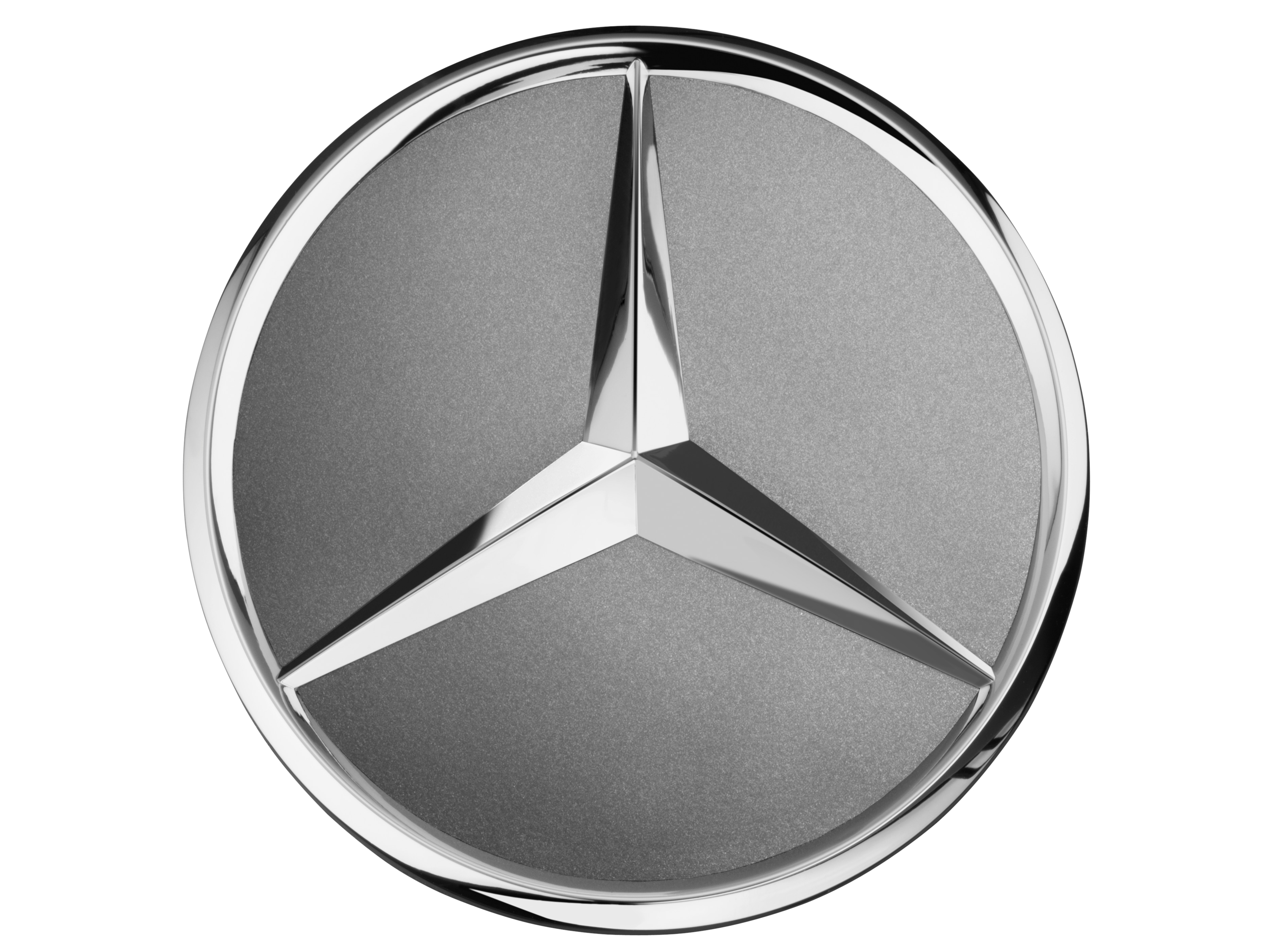 Hub cap, Star sublime, for countersink diameter 71.8 mm - titanium grey