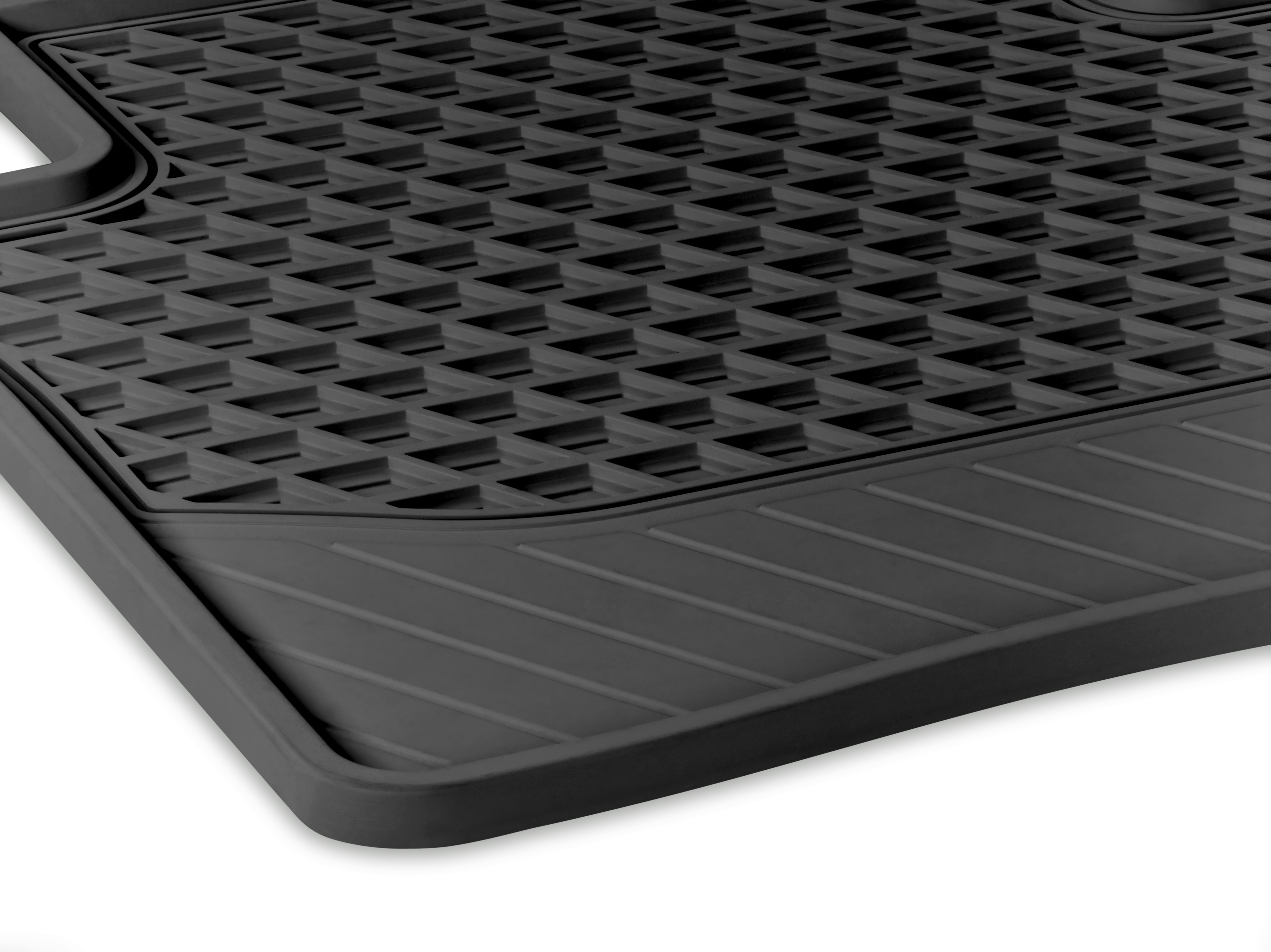 All-season floor mats CLASSIC, Rear, Set of 2