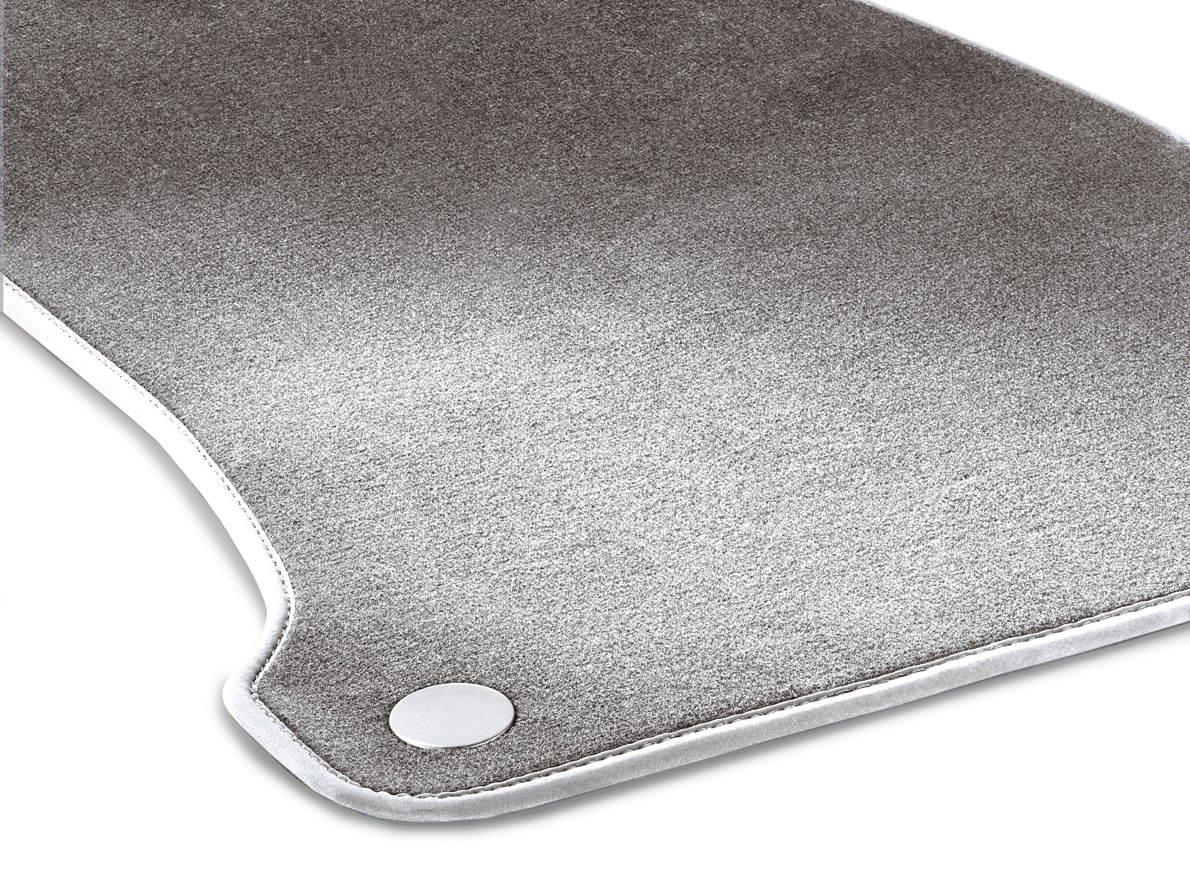 Velour floor mats CLASSIC, Set, Set of 4, X167 Maybach - RHD, silver grey pearl