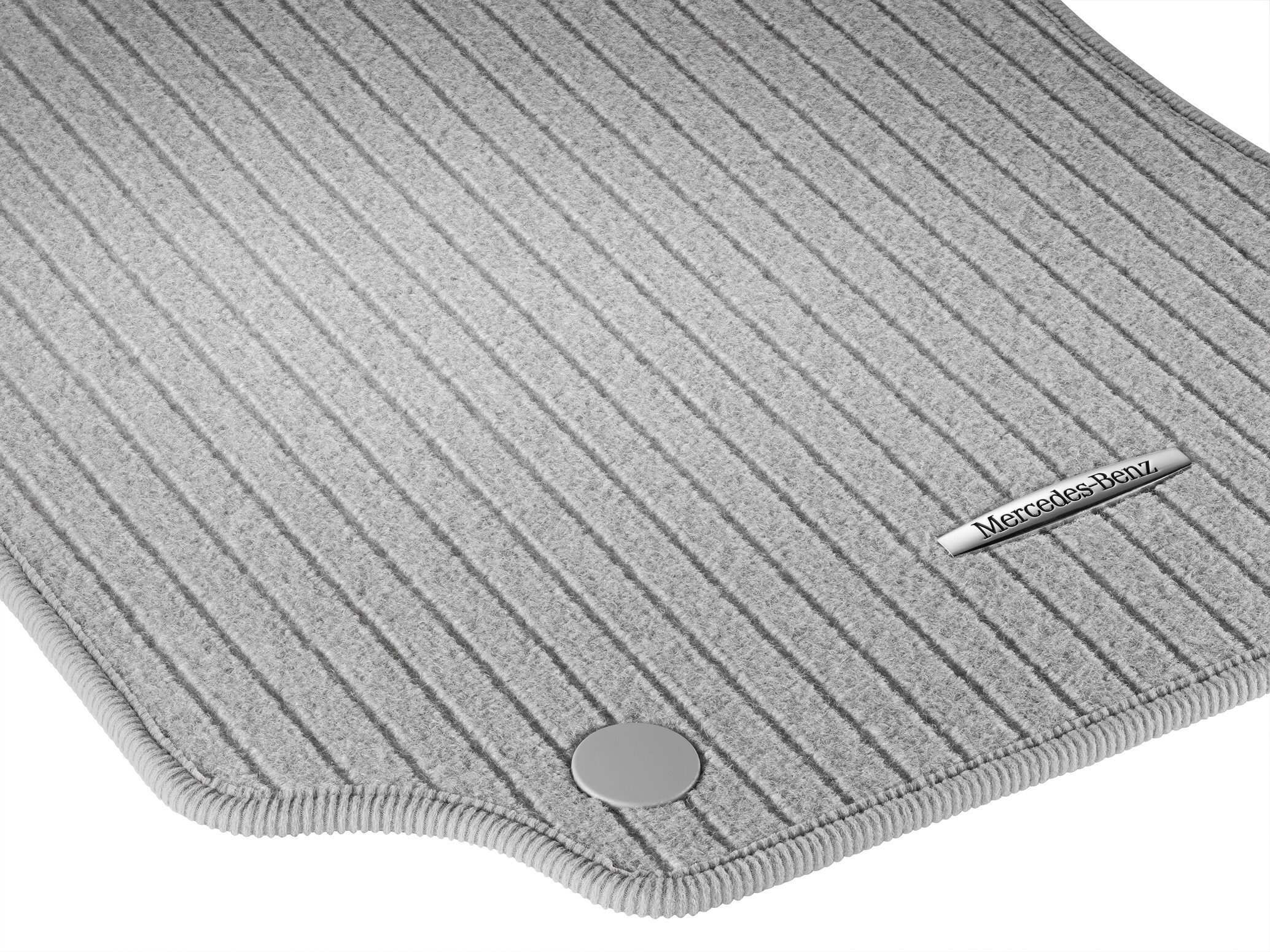 Ribbed mats, CLASSIC, Set, Set of 4 - LHD, alpaca grey