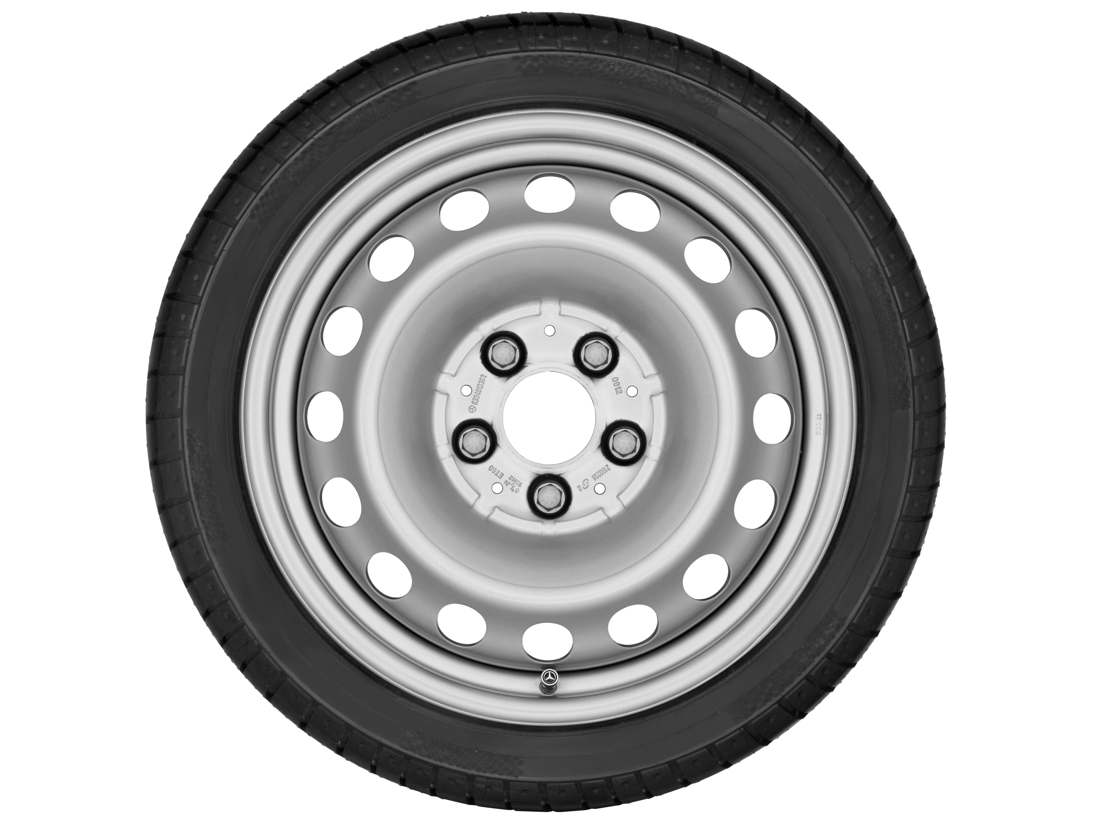 Steel wheel - 205/60 R16 XL 96T, 6 J x 16 ET 38