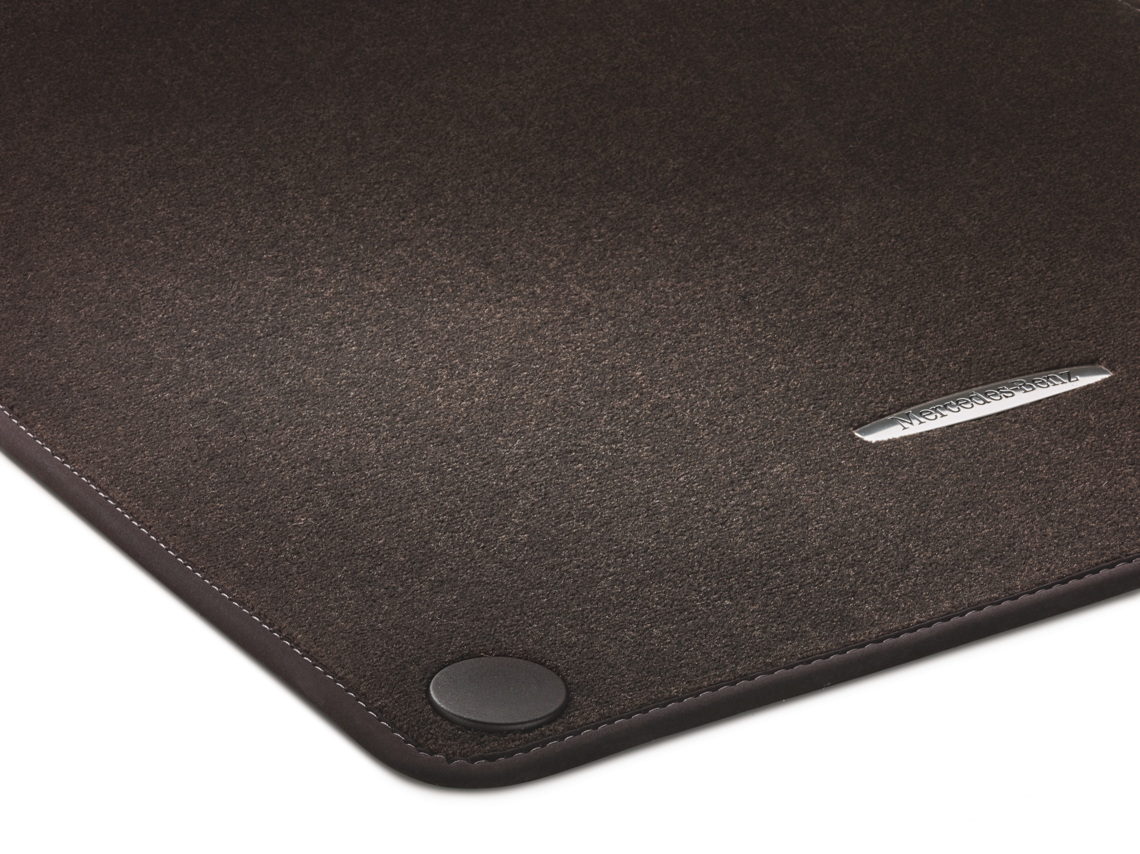Velour floor mats CLASSIC, Set, Set of 4 - RHD, espresso brown