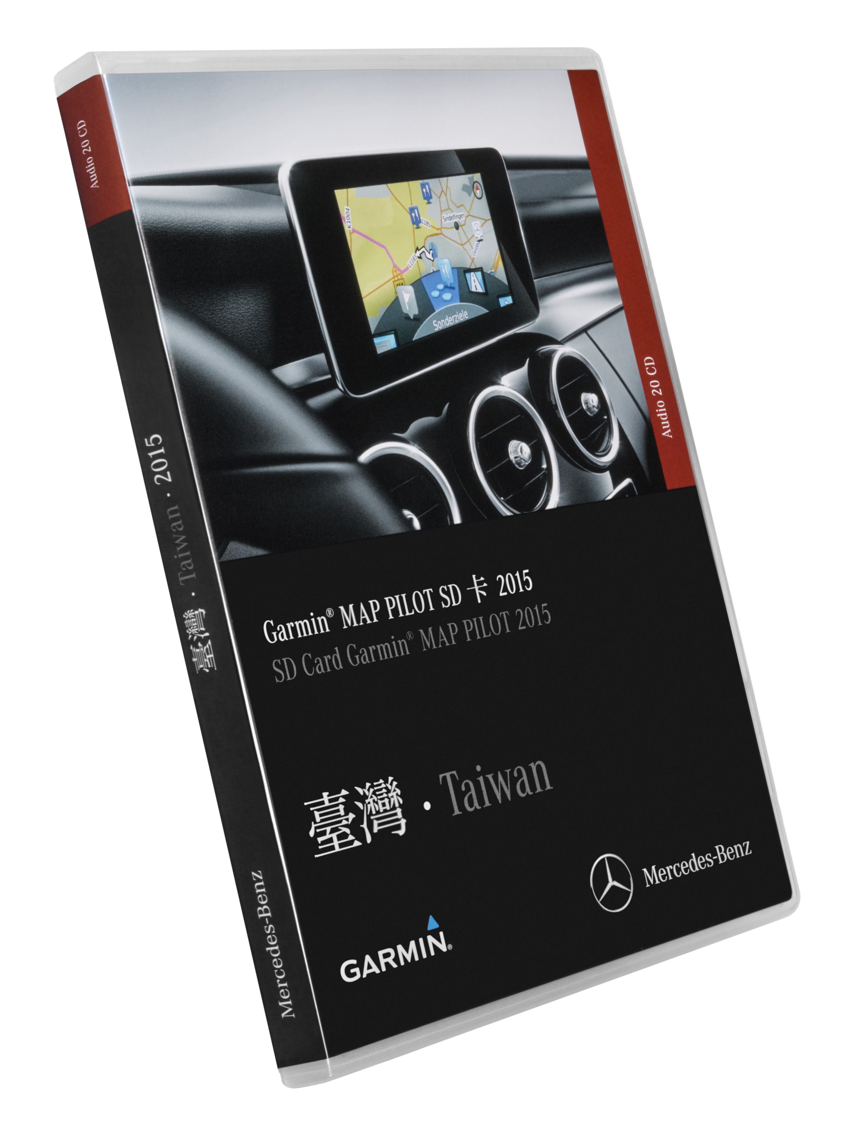 Garmin® MAP PILOT, Navigation module SD card, Taiwan, for retrofit code 357 (EG9), models with pre-installation Code 522