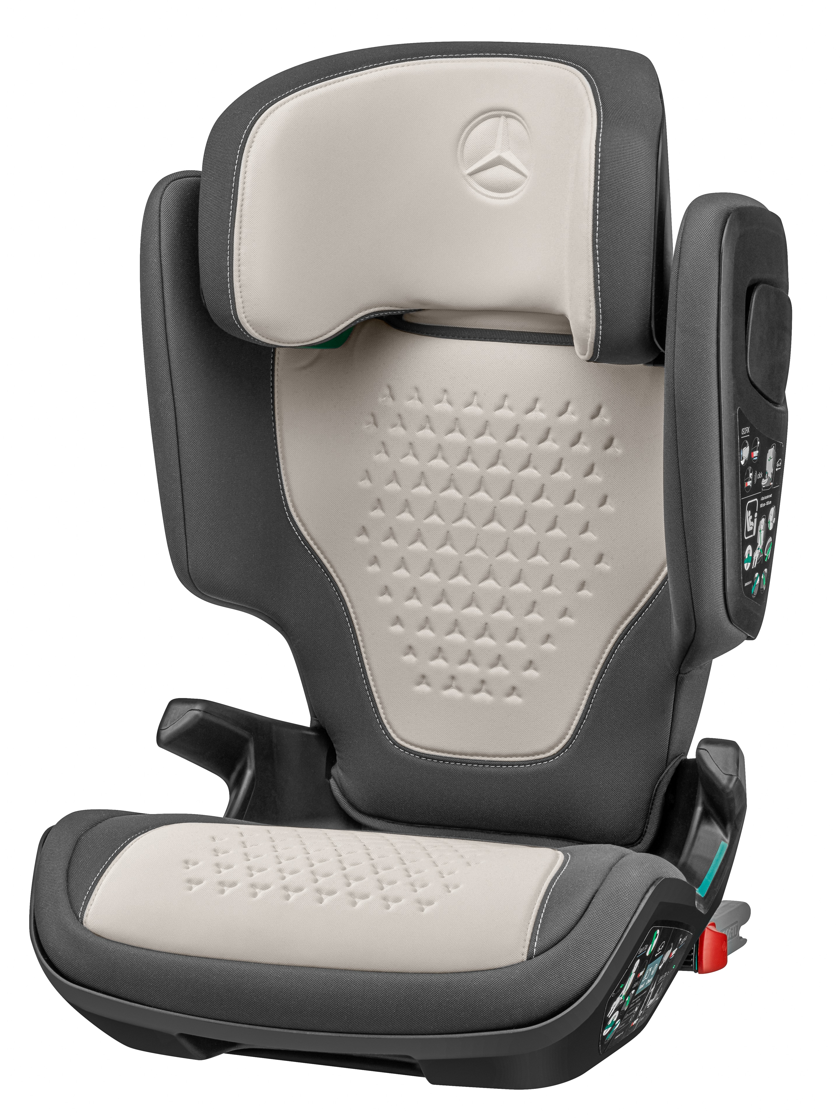 KIDFIX child seat, M i-SIZE, ECE - anthracite / beige