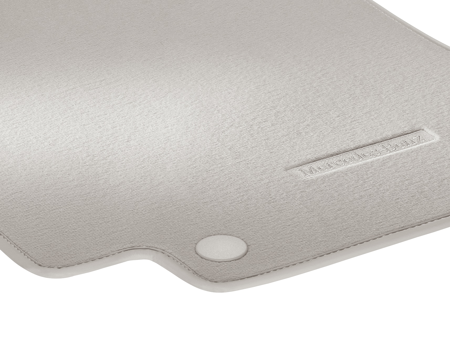 Velour floor mats CLASSIC, Set, Set of 4 - LHD, crystal grey