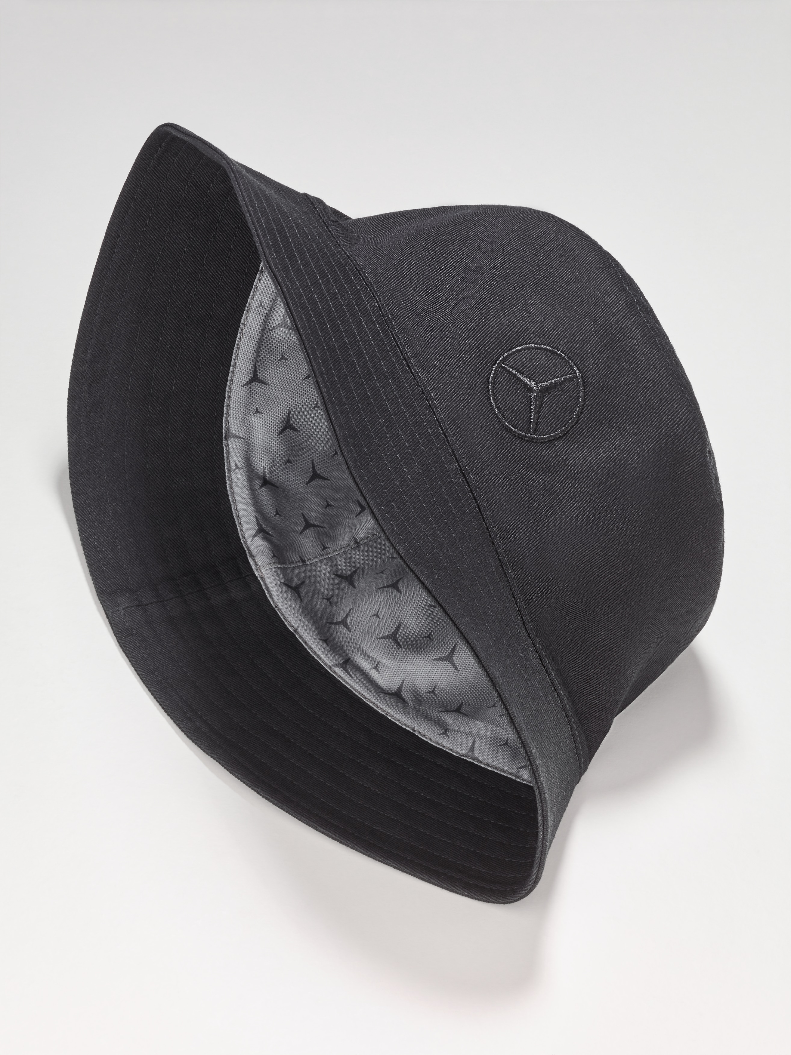 Bucket hat - black, Cotton (organic)
