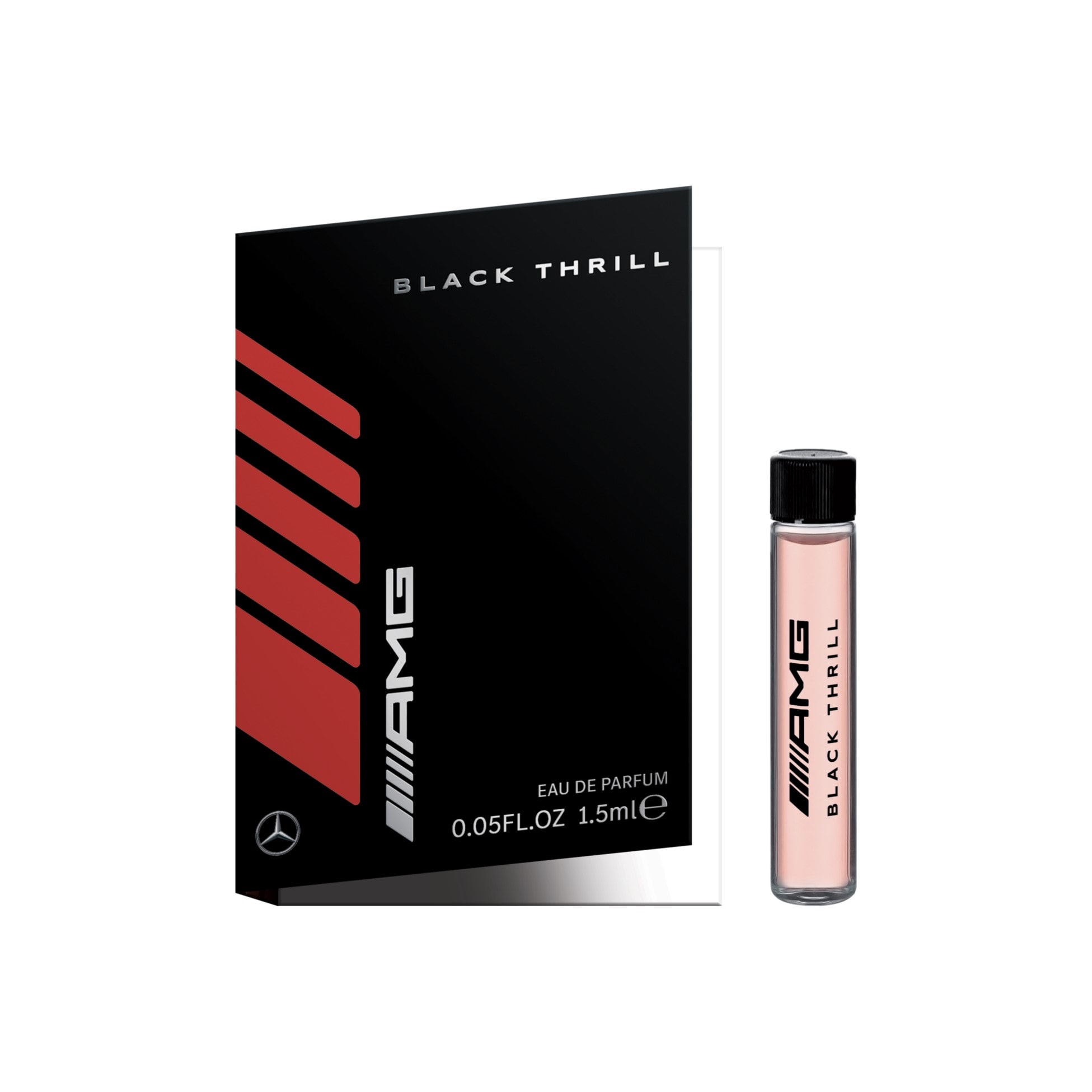 AMG Black Thrill, EdP, Product samples, Pack of 12 - for men, INCC, 1.5 ml