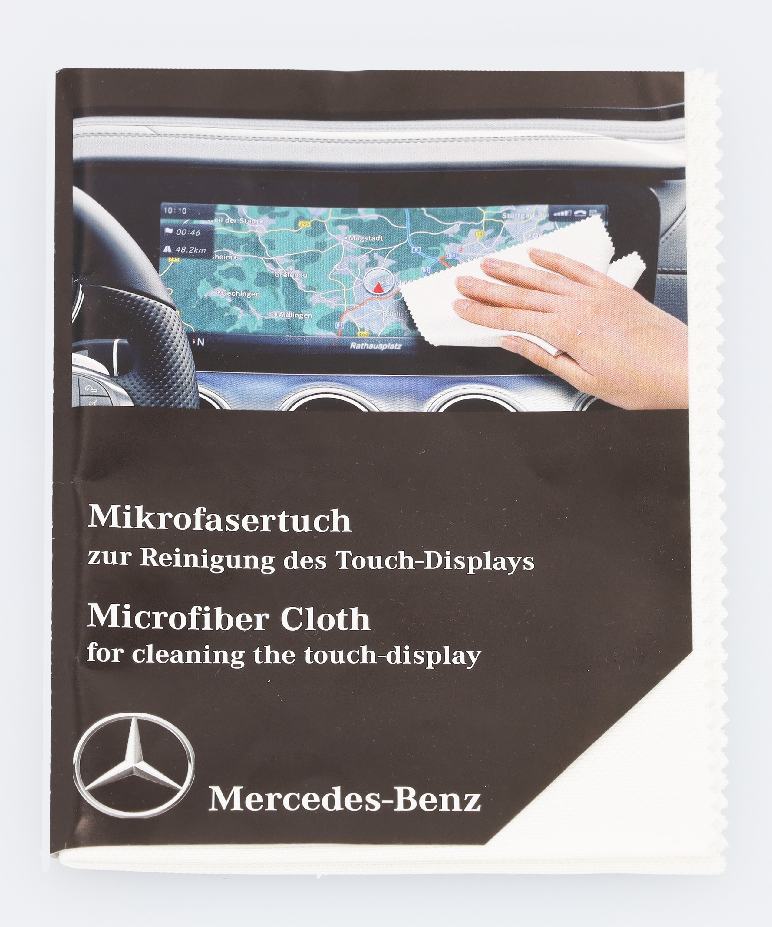 Microfibre cloth, A4 - white
