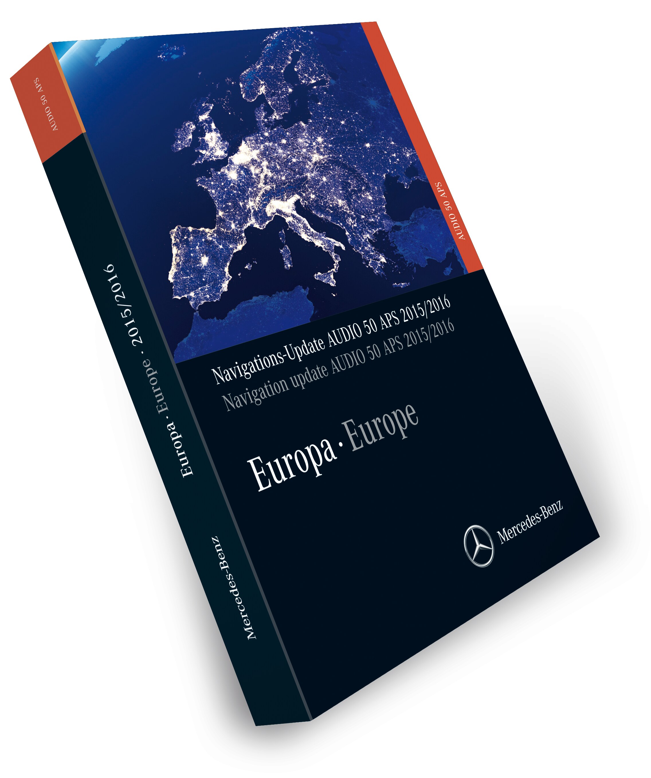 Navigation update, Audio 50 APS, Europe, Version 2015/2016 - salmon, NTG4-212