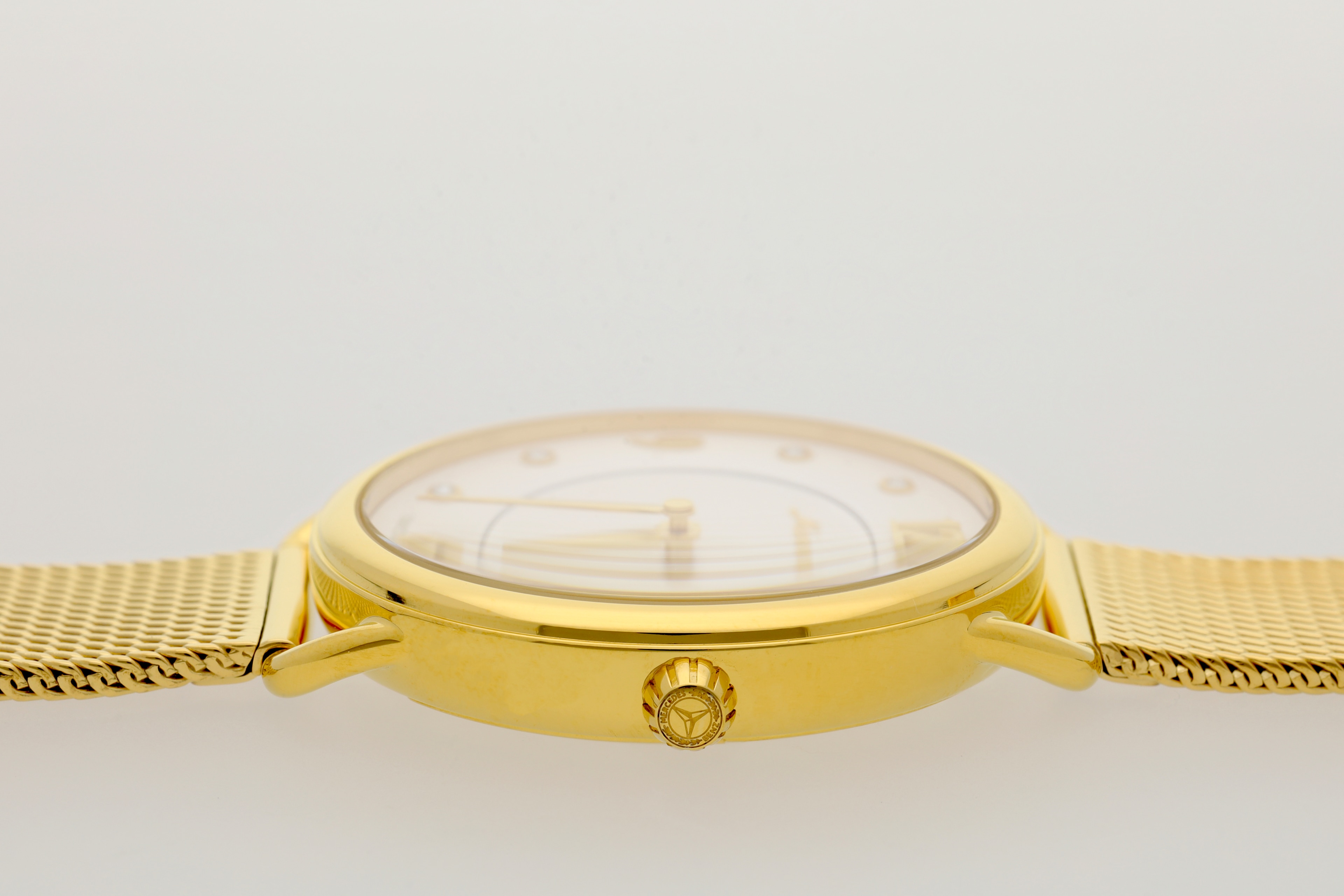 Women's watch, Classic Lady - gold-coloured, Stainless steel