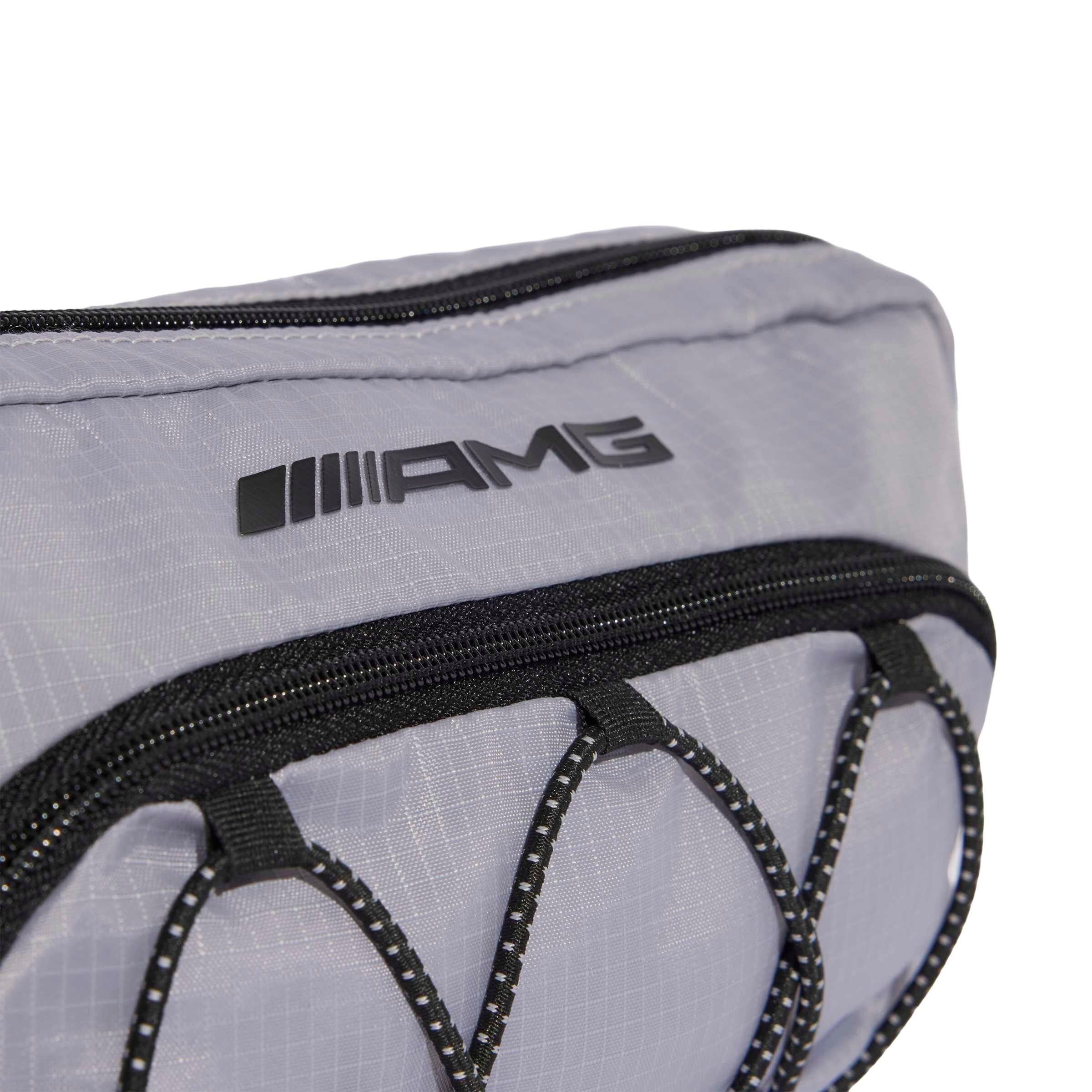 AMG belt bag - grey, Polyester (recycled), adidas