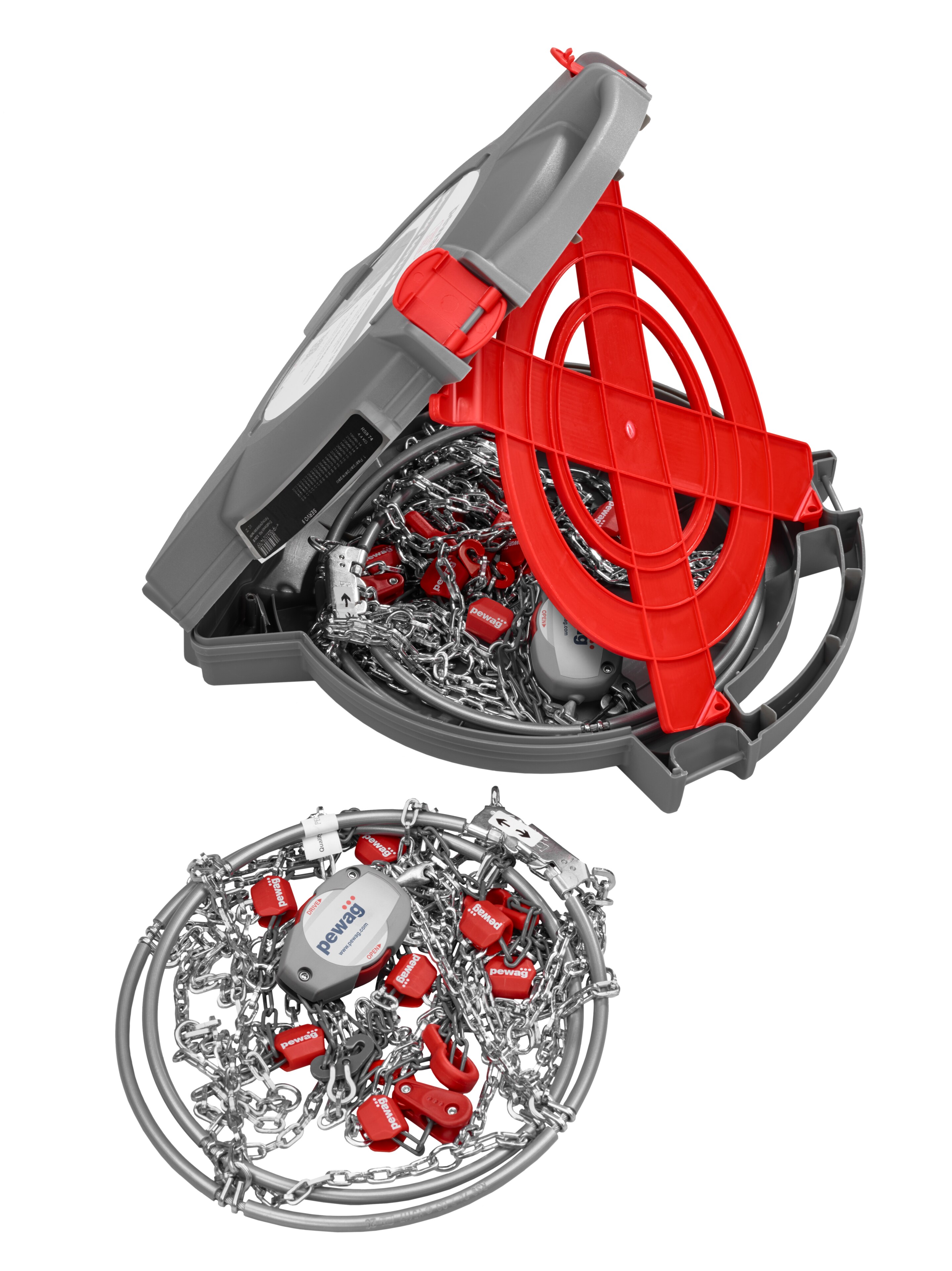Snow chain, pewag servo 9 - Steel / Plastic