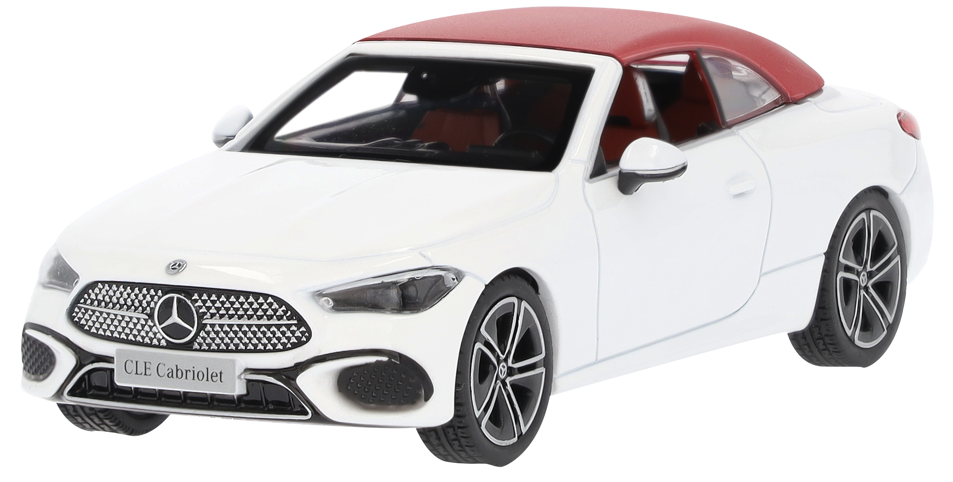 CLE cabriolet, AVANTGARDE, A236 - MANUFAKTUR opalite white bright, Norev, 1:43