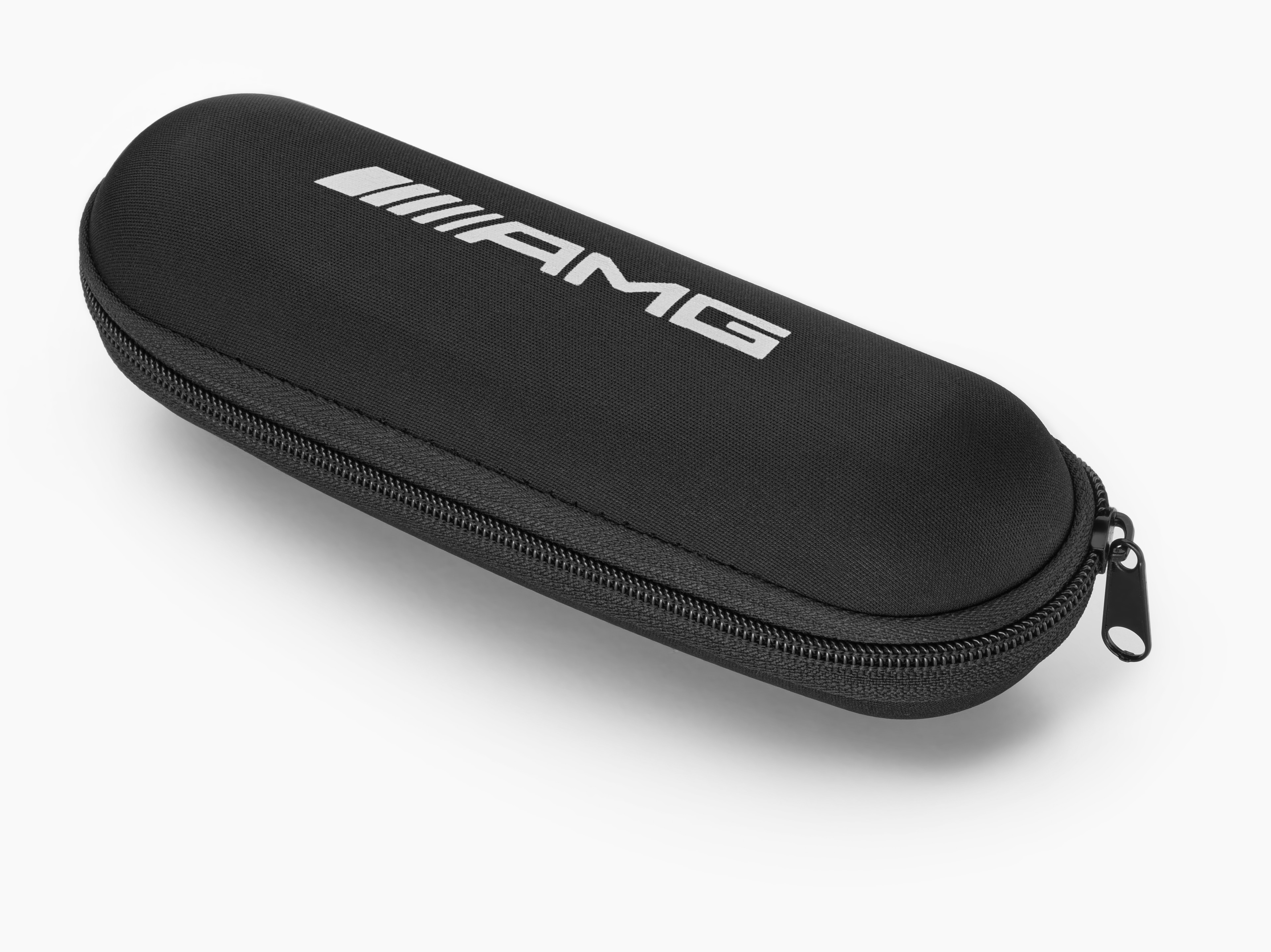 AMG compact umbrella - black / white, Aluminium / Steel / Polyester