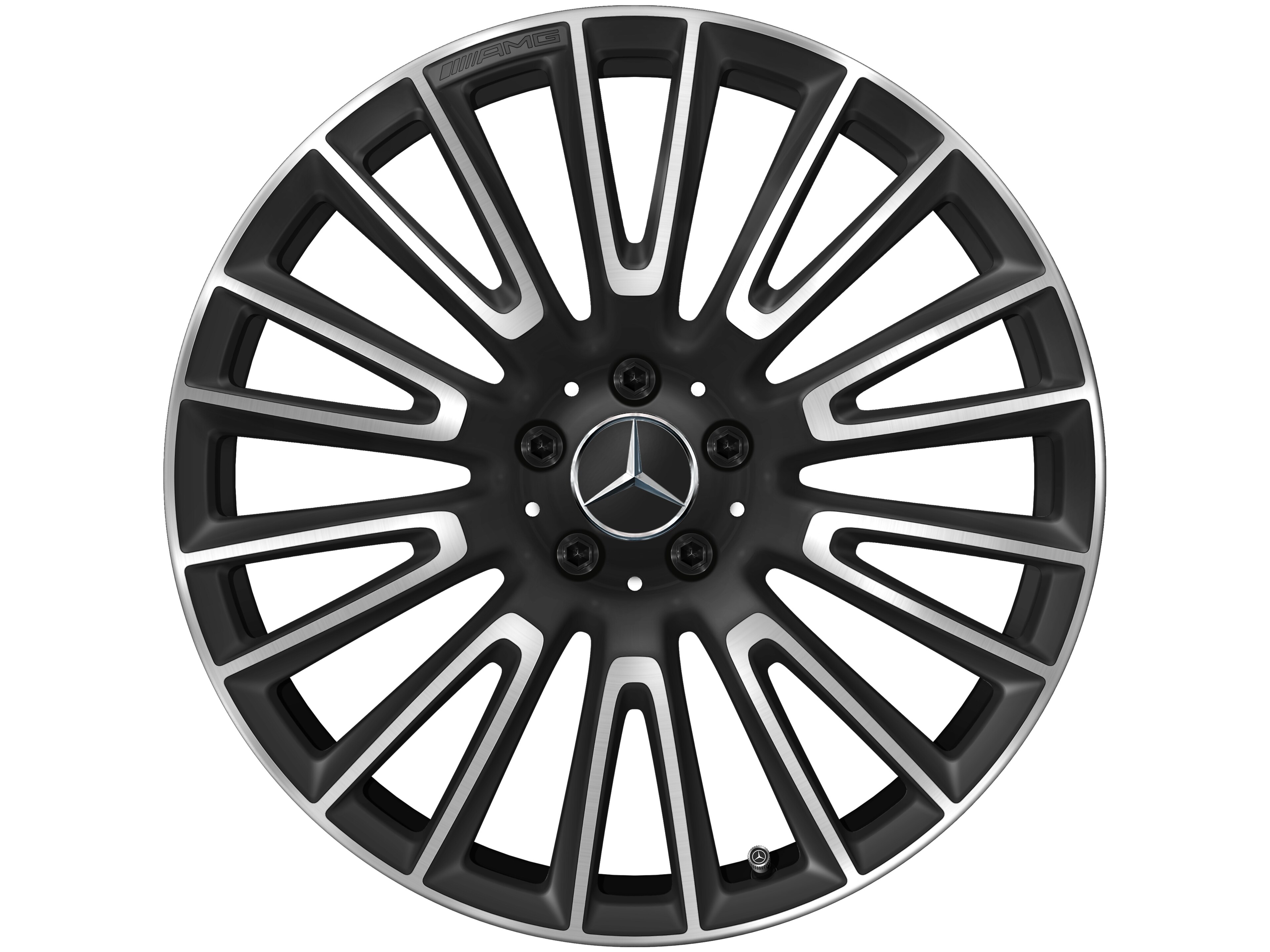 50.8 cm (20-inch) AMG 10-spoke wheel