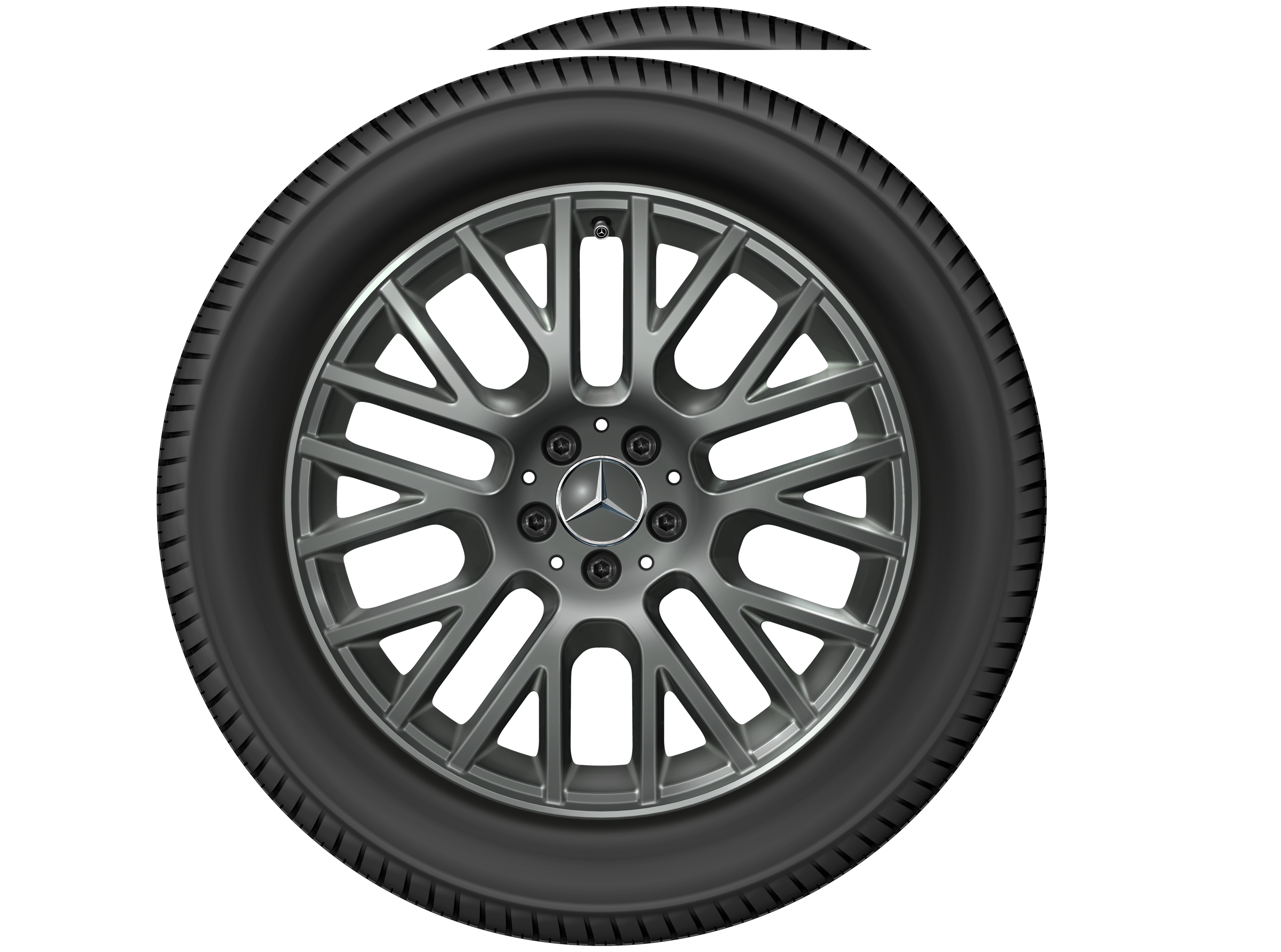 Y-spoke wheel, 48.3 cm (19-inch) - 8 J x 19 ET 61, himalaya grey, painted