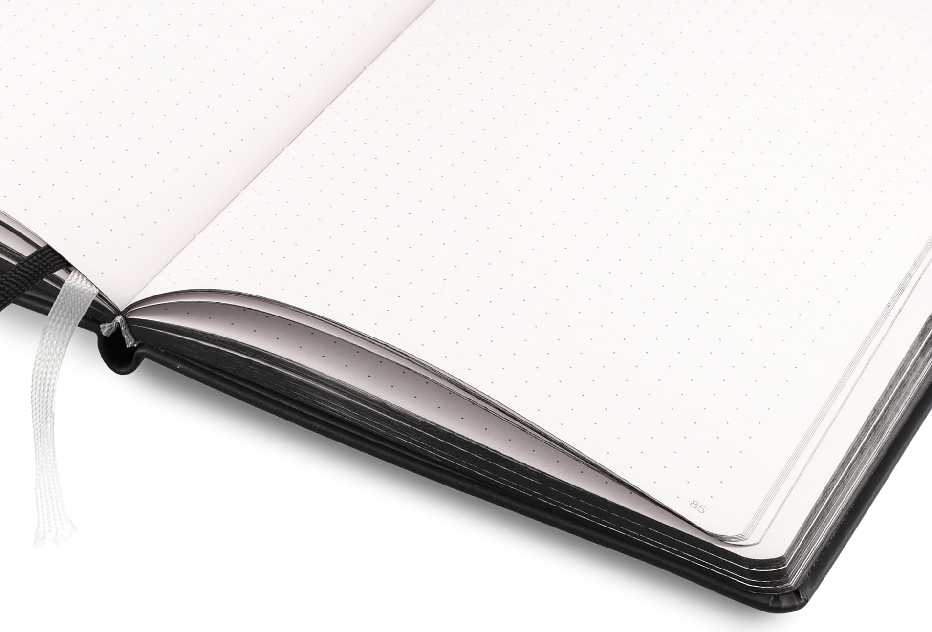 AMG Lanybook - black, Apple leather (vegan), Lanybook