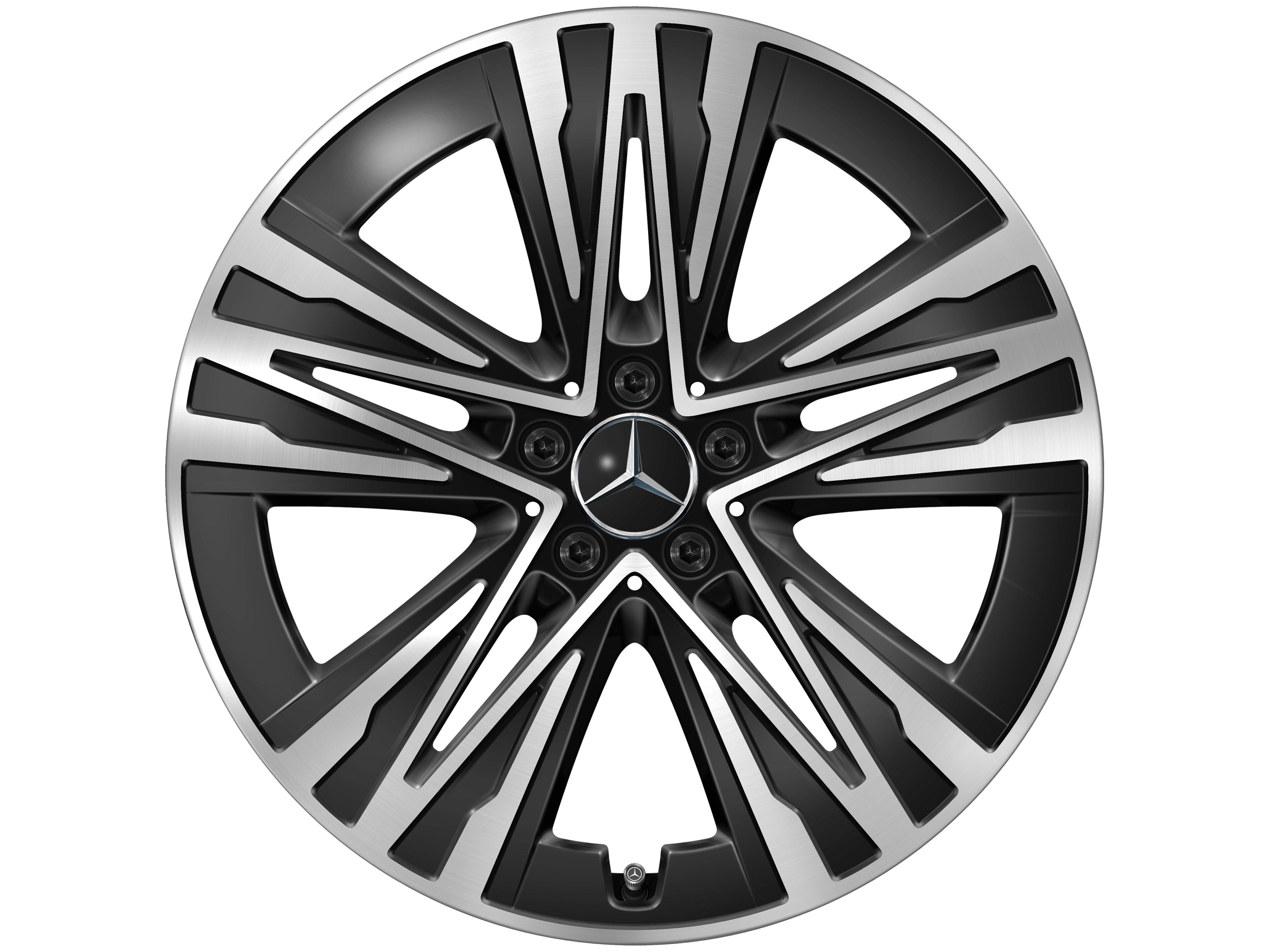 5-hole wheel, Aero, 50.8 cm (20-inch) - 8 J x 20 ET 32,7, black, high-sheen