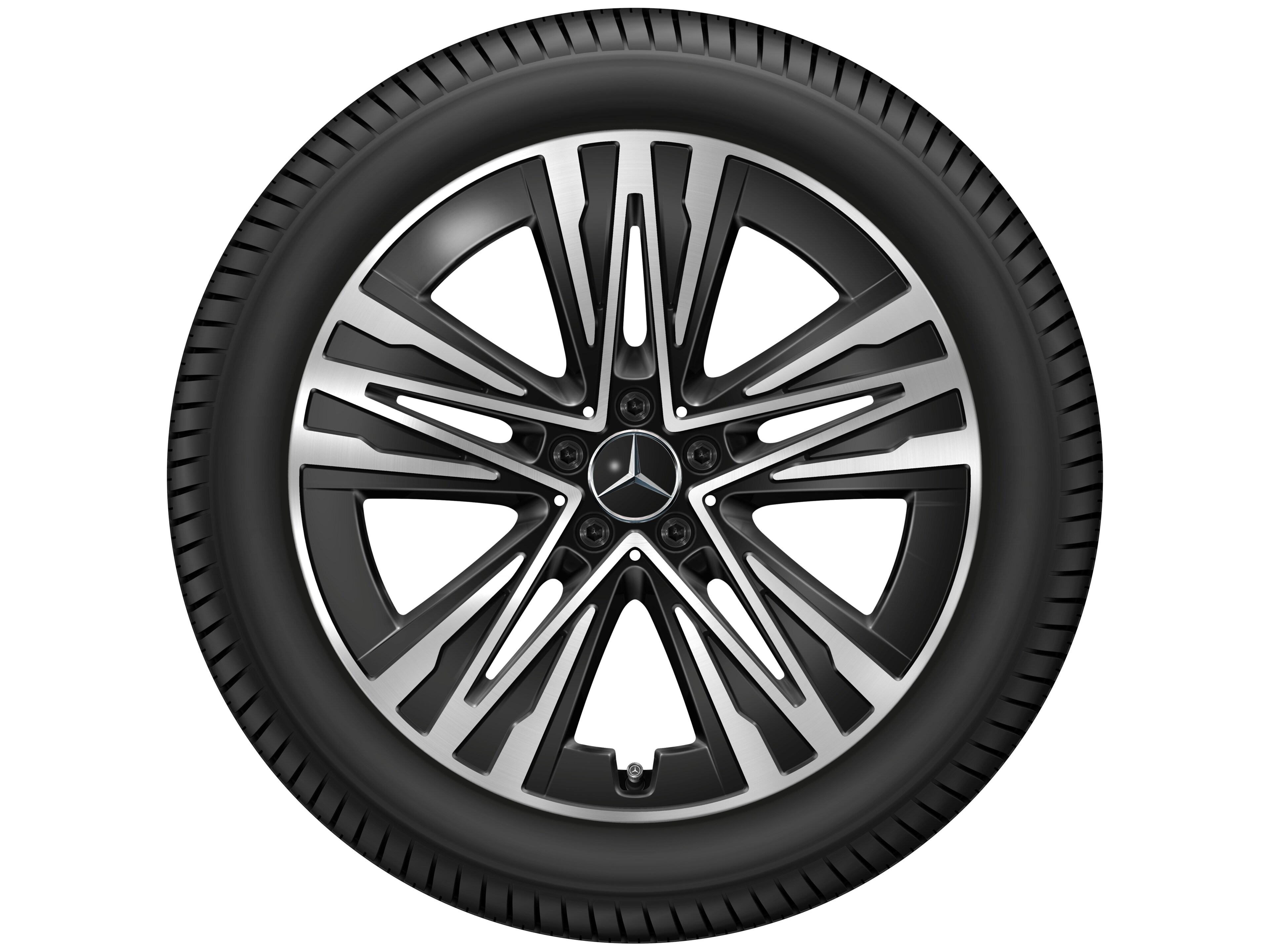 5-hole wheel, Aero, 50.8 cm (20-inch) - 8 J x 20 ET 32,7, black, high-sheen