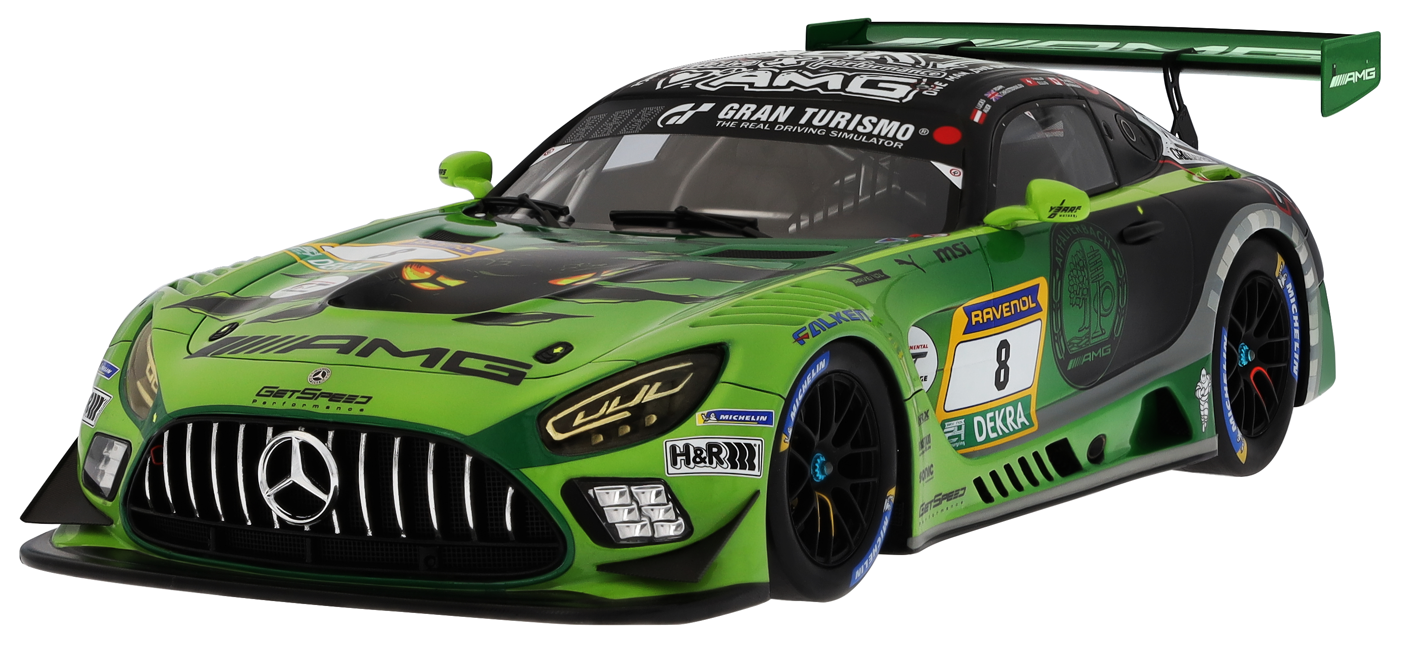 Mercedes-AMG GT3, ADAC RAVENOL 2024 24h Nürburgring, C190 - light green magno, Minimax, 1:18