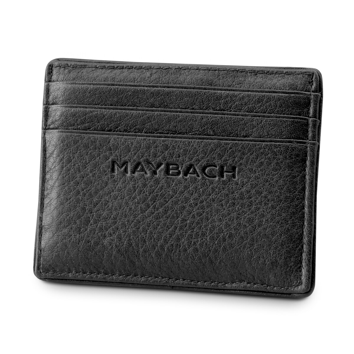 Credit card holder, Mercedes-Maybach - black, Leather