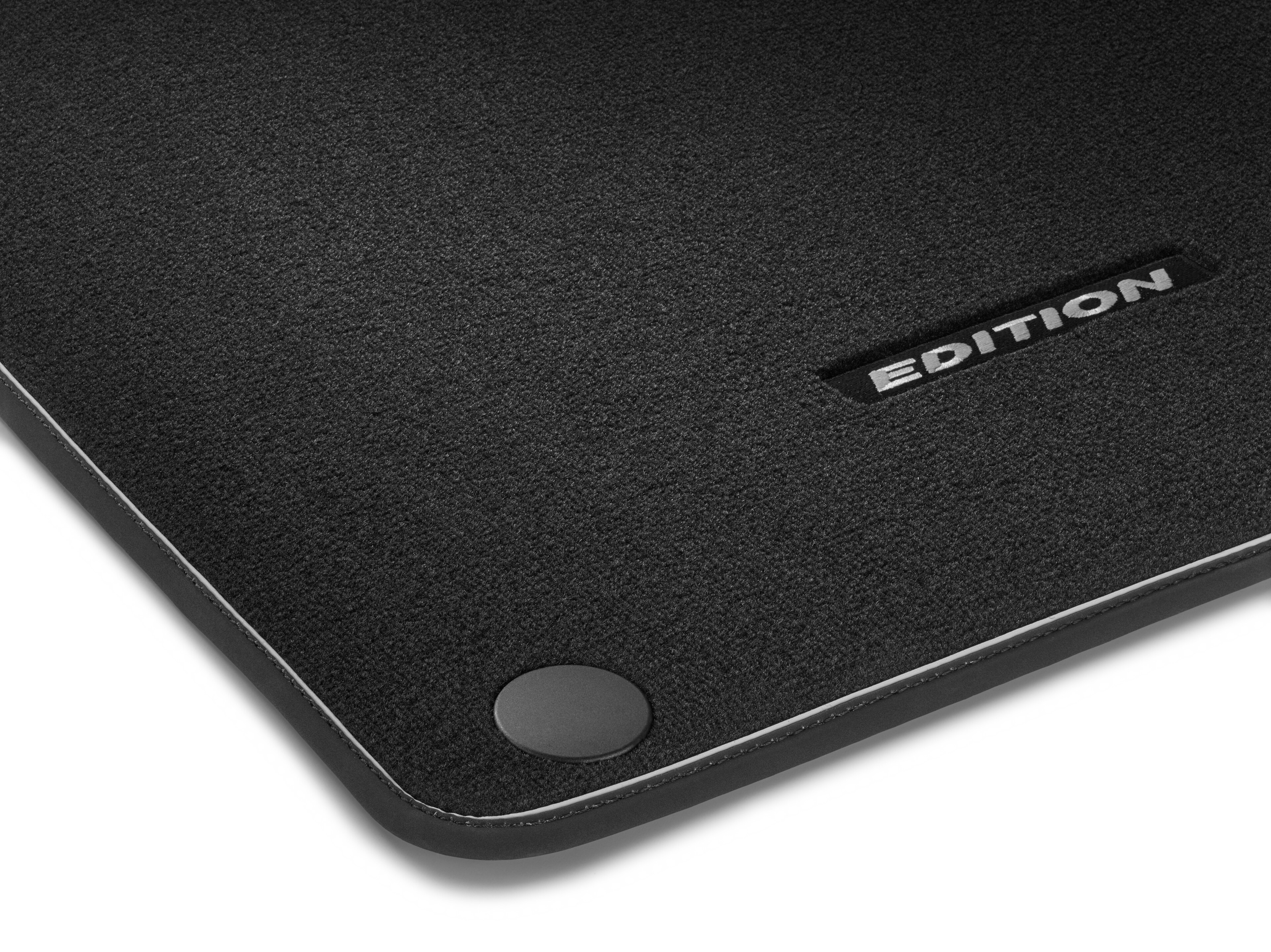 Velour floor mats CLASSIC, Driver/front passenger's mat, Set of 4, EDITION 2020 - LHD, black