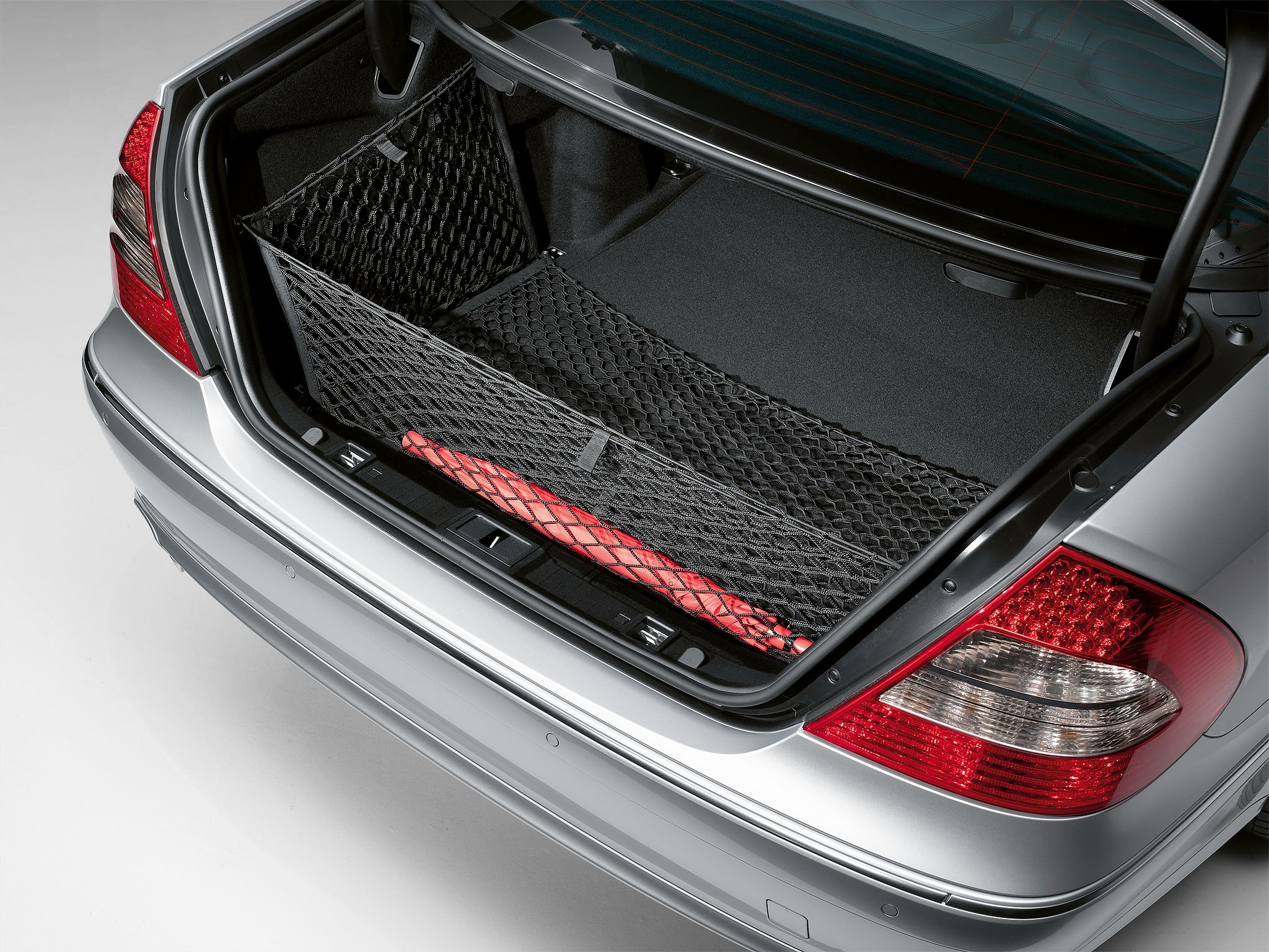 Luggage net, Boot floor - anthracite, Nylon